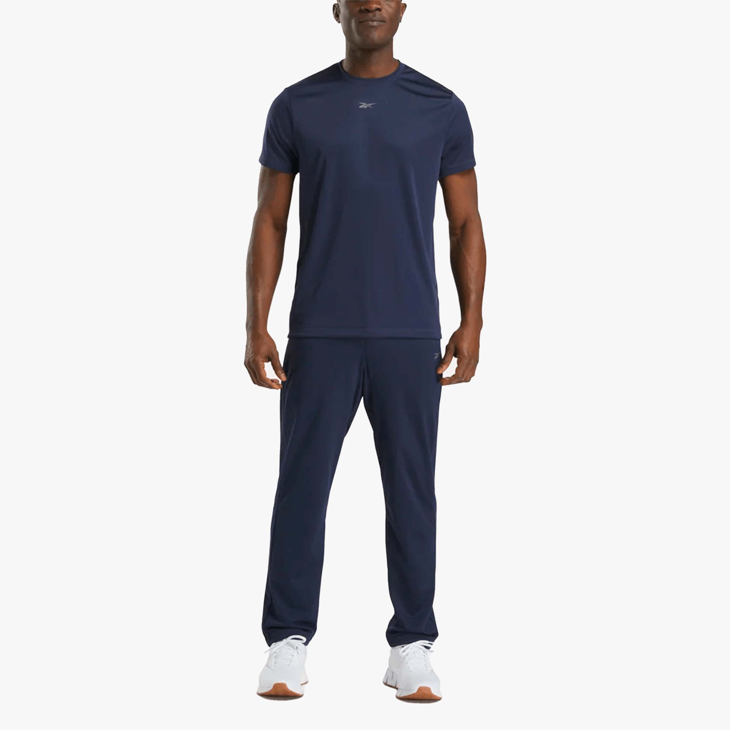 Reebok Pantal&oacute;n Id Train Knit, AZUL, hi-res