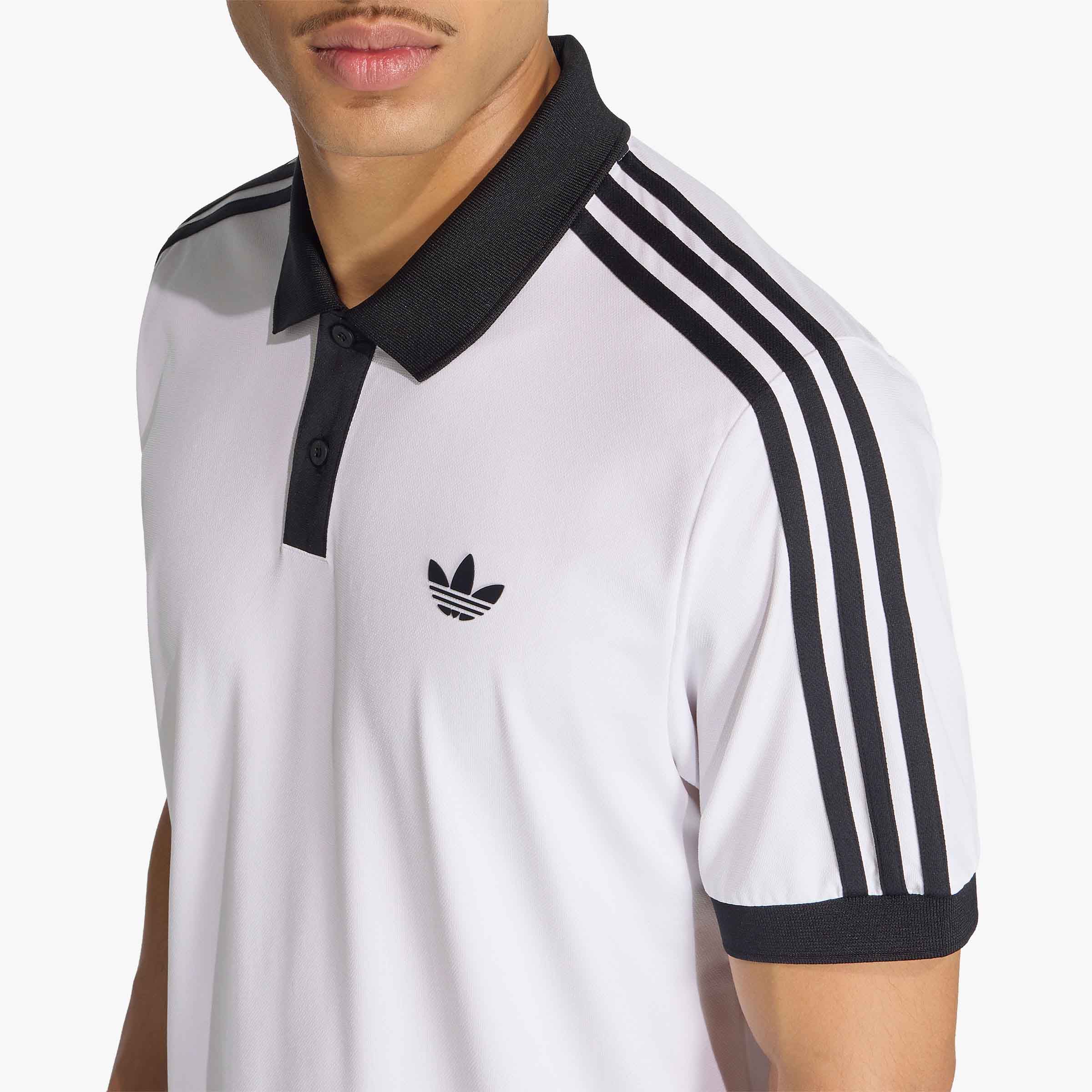 adidas Polera con Cuello Tennis Classics, BLANCO, hi-res