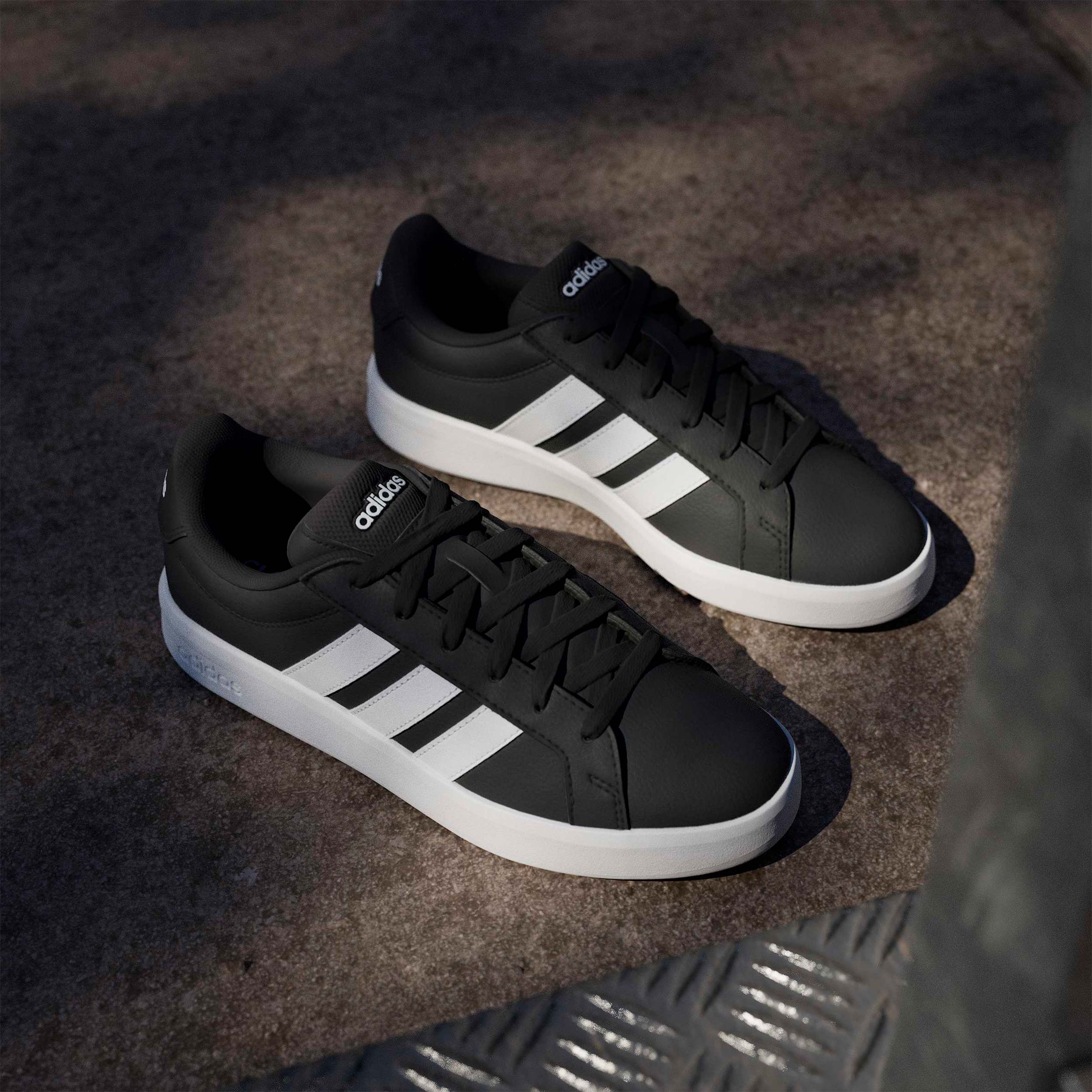 adidas Zapatillas Grand Court Base 3.0, NEGRO, hi-res