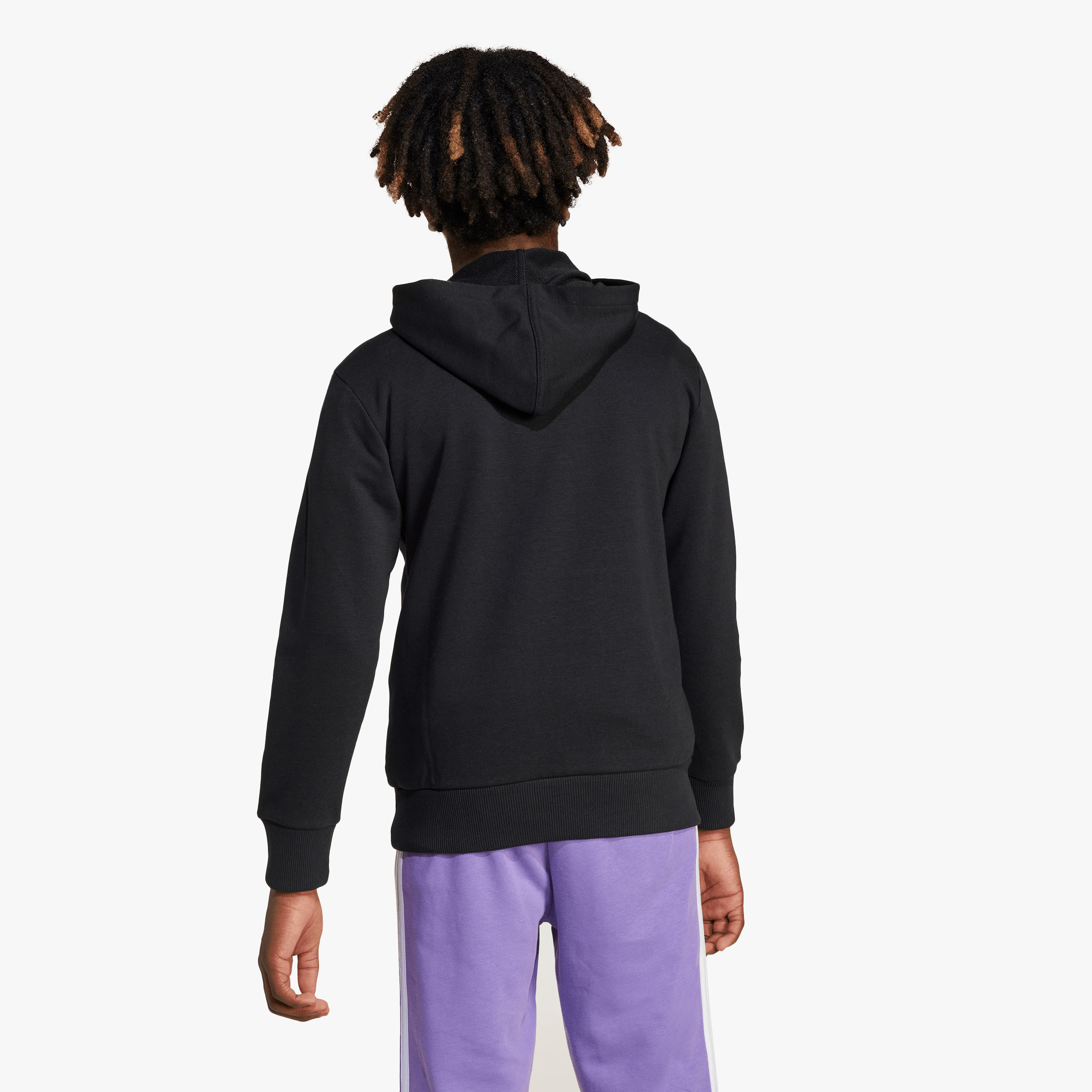 adidas Poler&oacute;n Essentials Ni&ntilde;os, NEGRO, hi-res