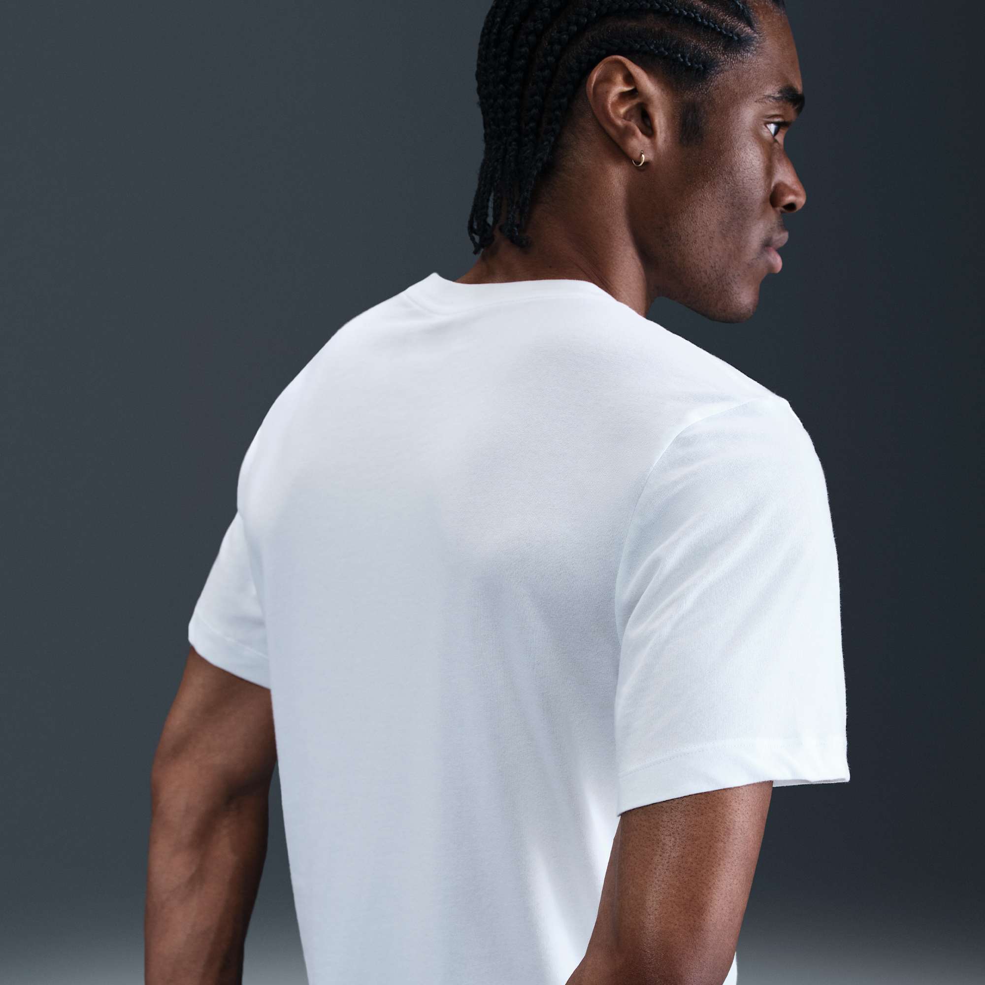 Nike Polera Dri-FIT, BLANCO, hi-res