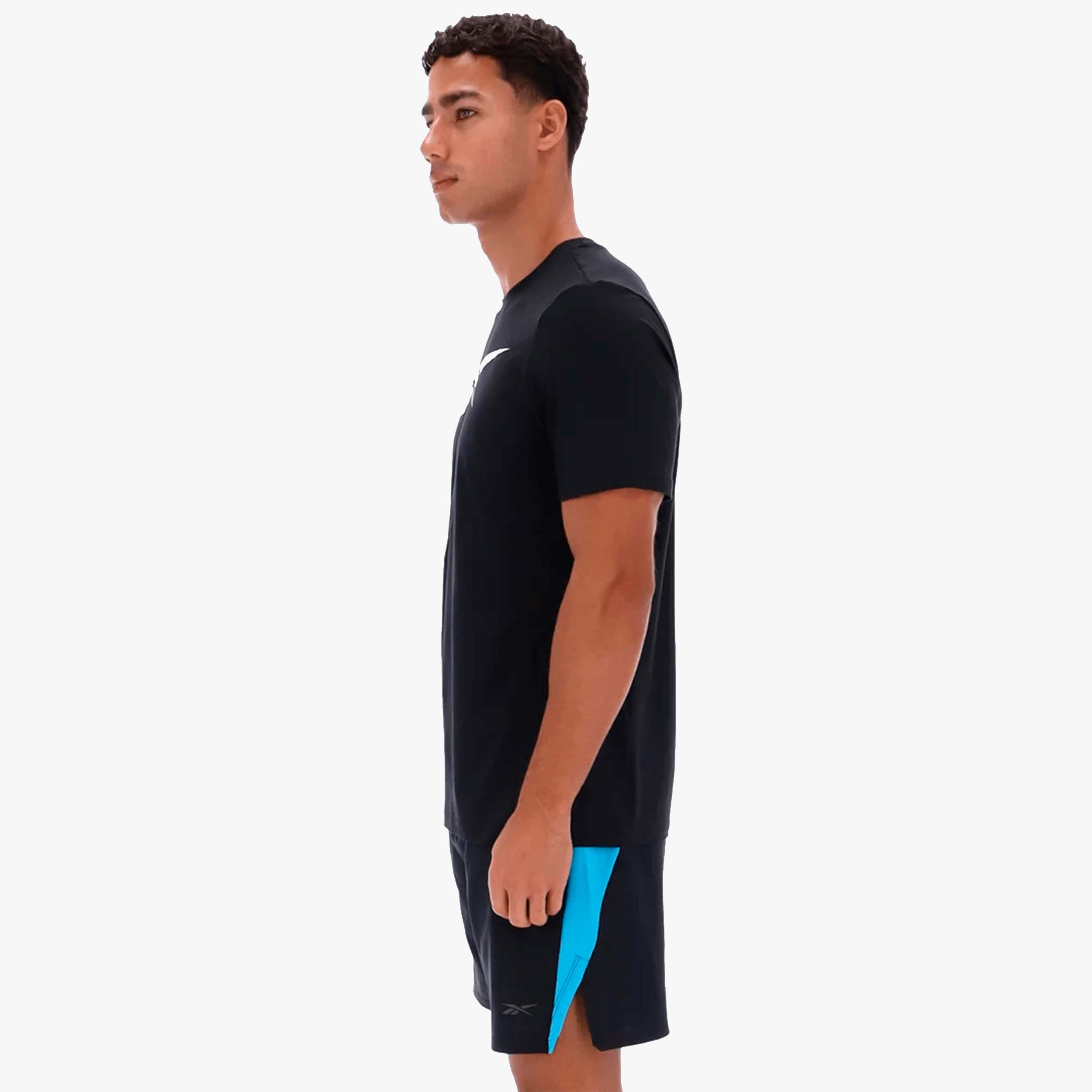 Reebok Polera Jimmy Vector, NEGRO, hi-res