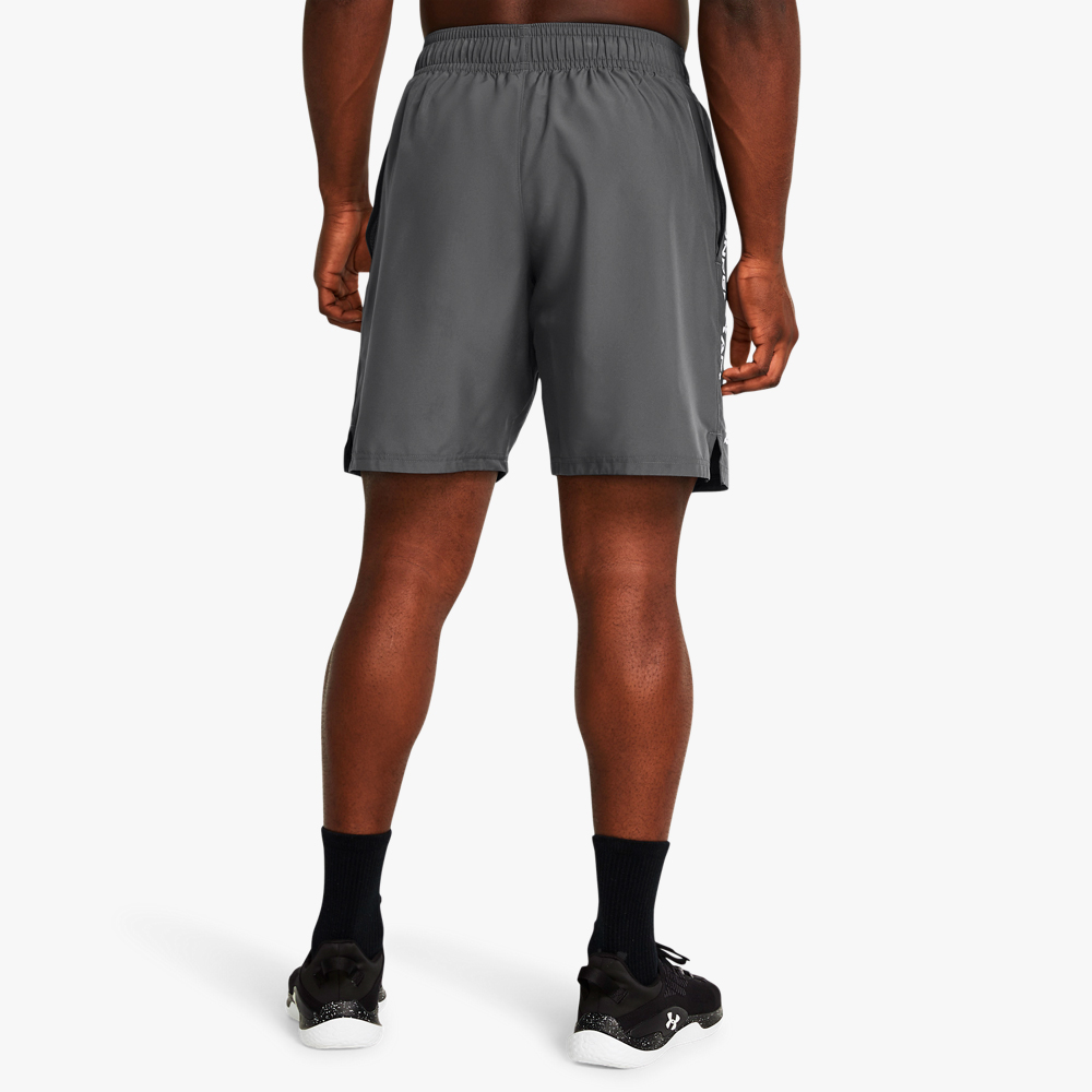 Under Armour Shorts Tech Woven Wordmark, GRIS, hi-res