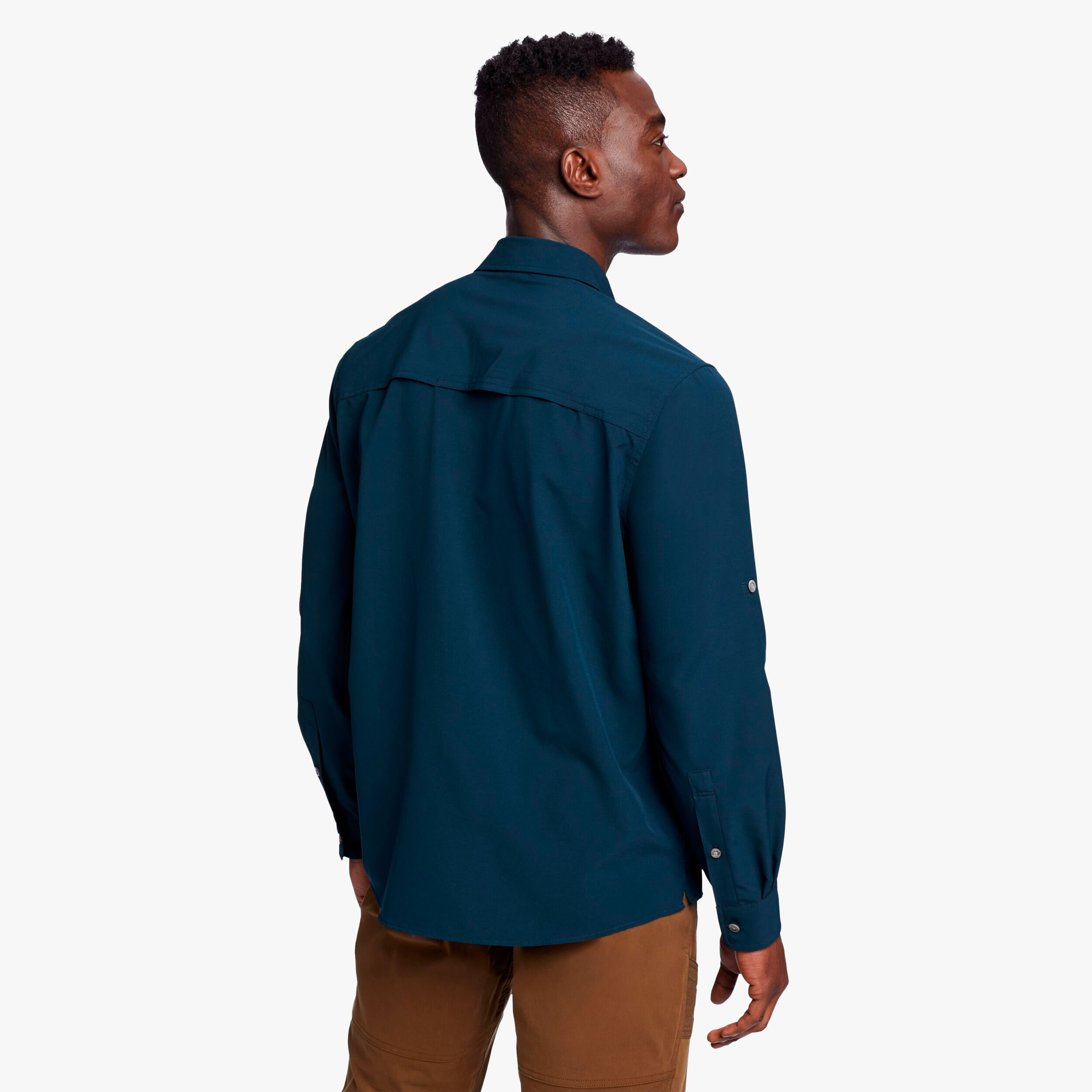 Eddie Bauer Atlas Exploration Flex Shirt, AZUL, hi-res