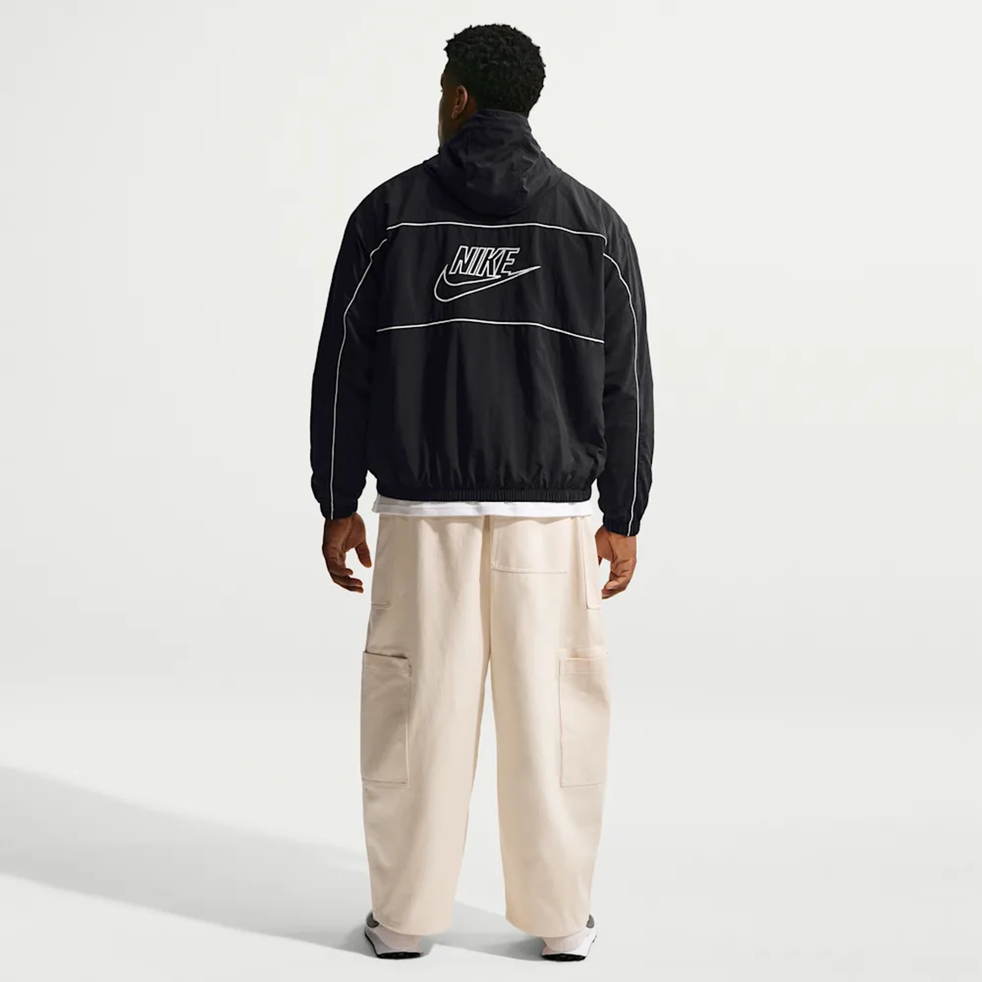 Nike Chaqueta Club, NEGRO, hi-res