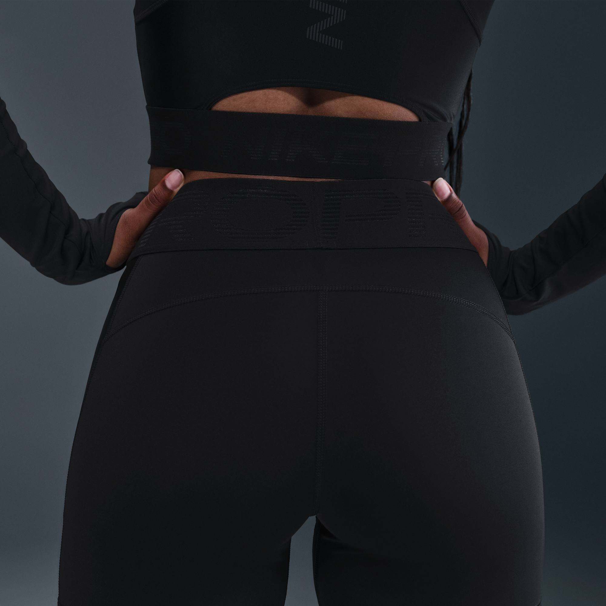 Nike Shorts Pro Sculpt, NEGRO, hi-res