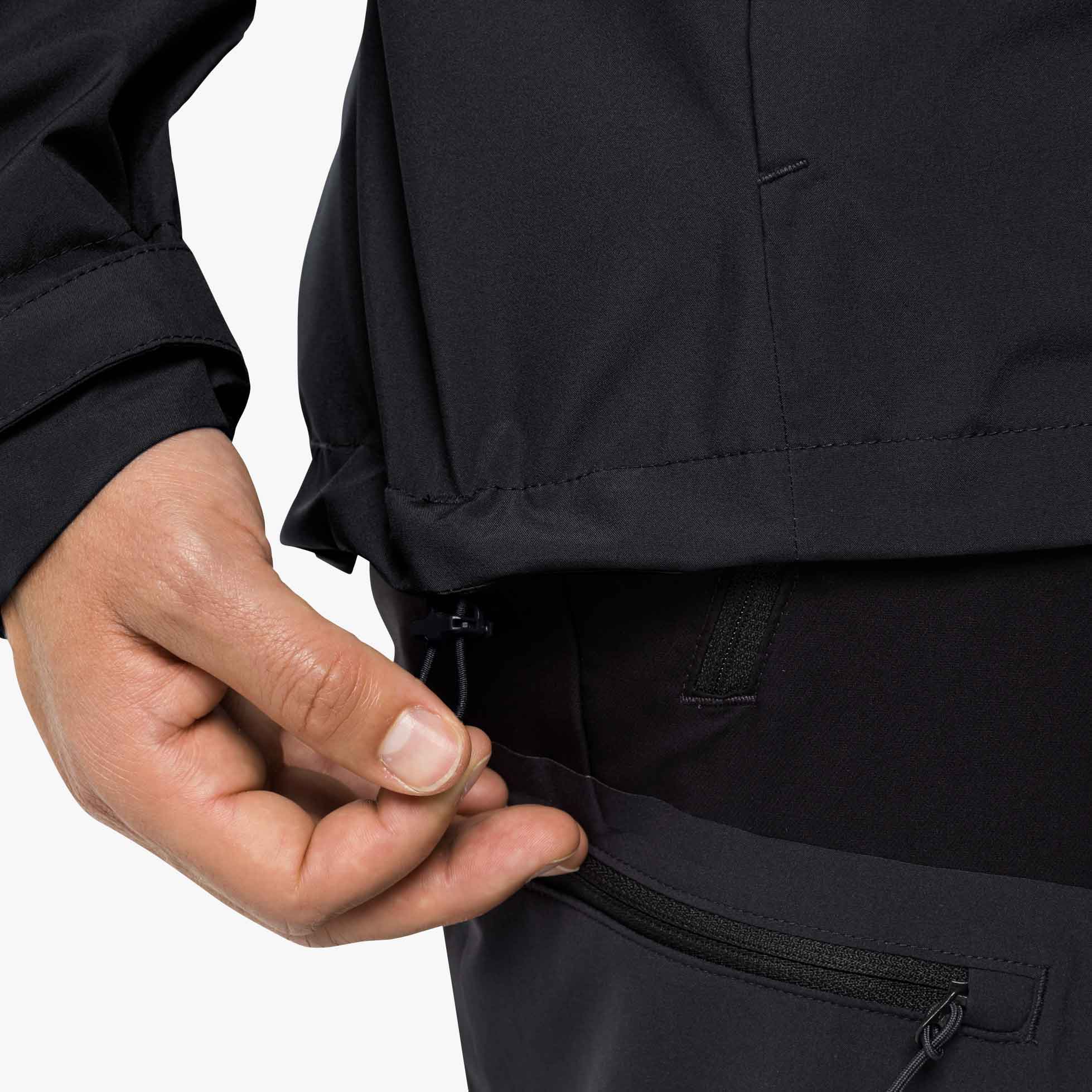 Jack Wolfskin Chaqueta Weiltal, NEGRO, hi-res