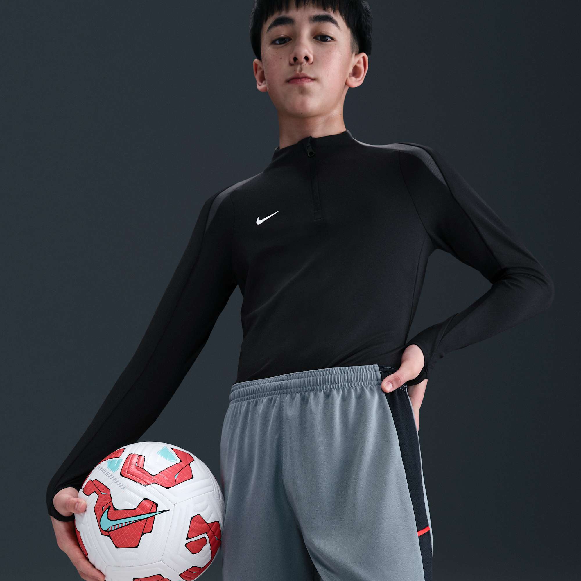 Nike Shorts Academy, NEGRO, hi-res