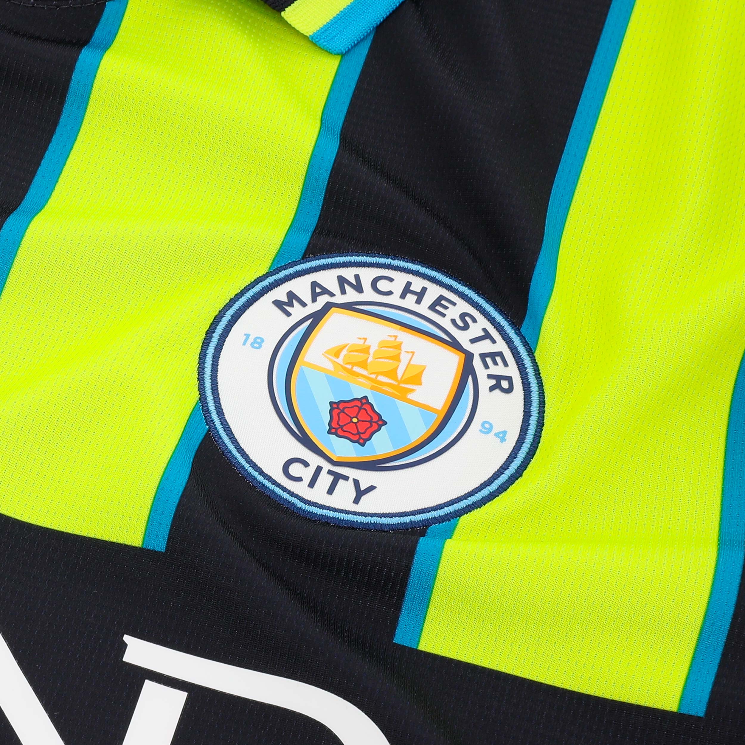 Puma MCFC Away Jersey Réplica, AZUL, hi-res