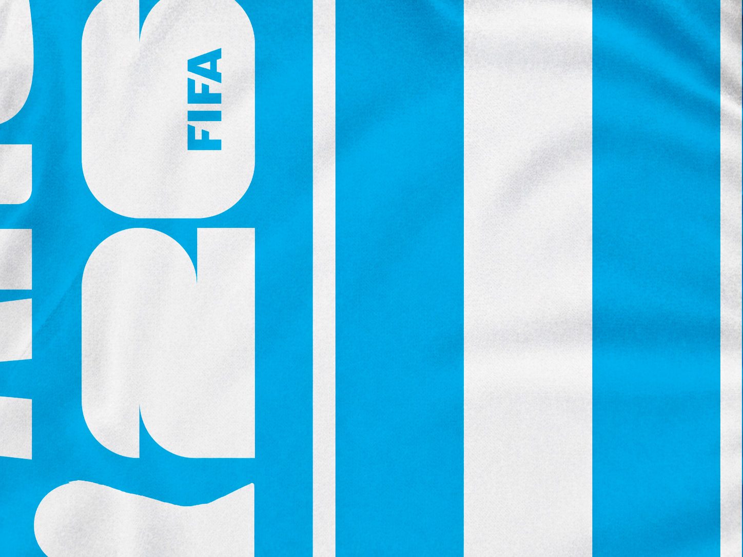FIFA Bufanda Mundial 2026 Argentina, AZUL, hi-res