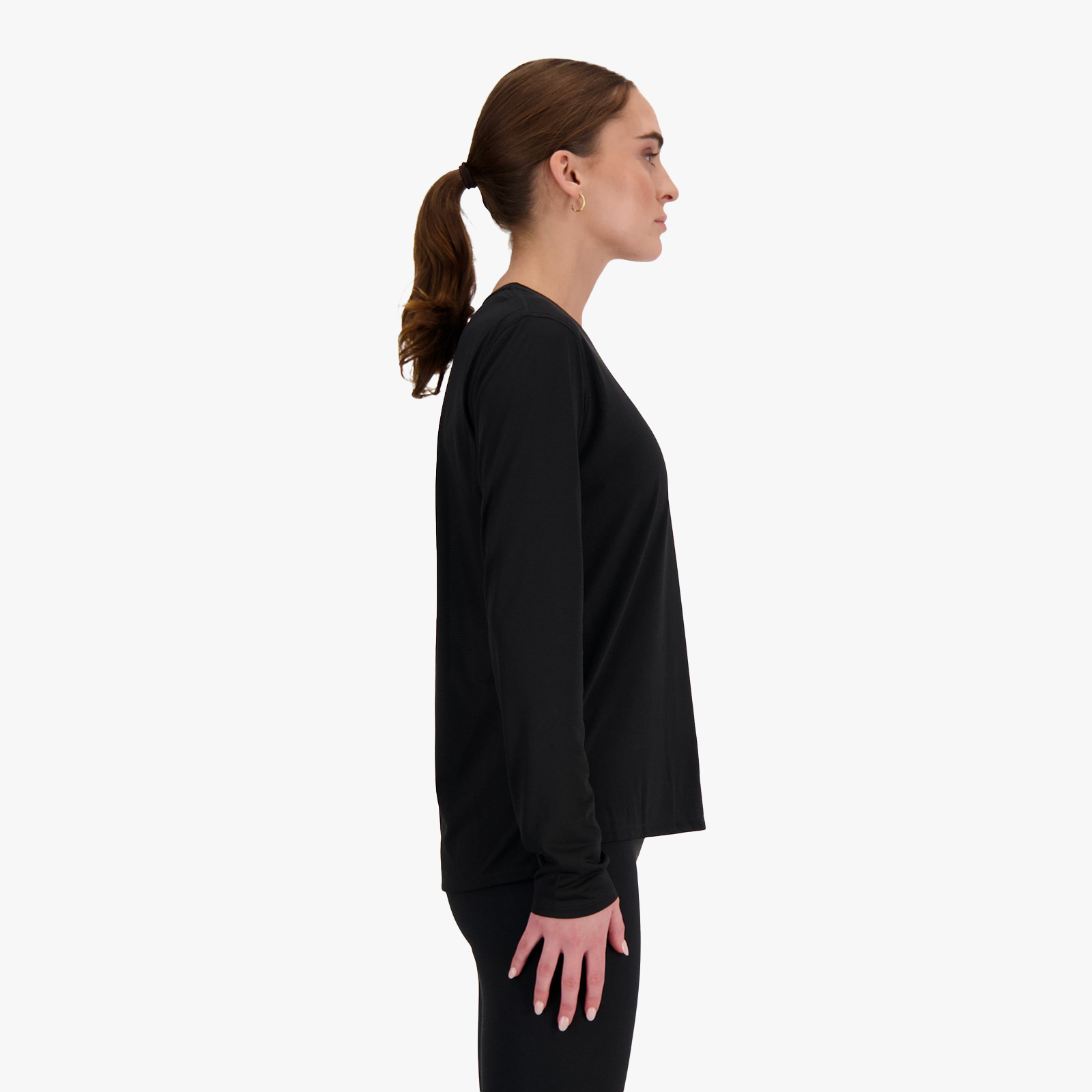 New Balance Polera Sport Essentials, NEGRO, hi-res