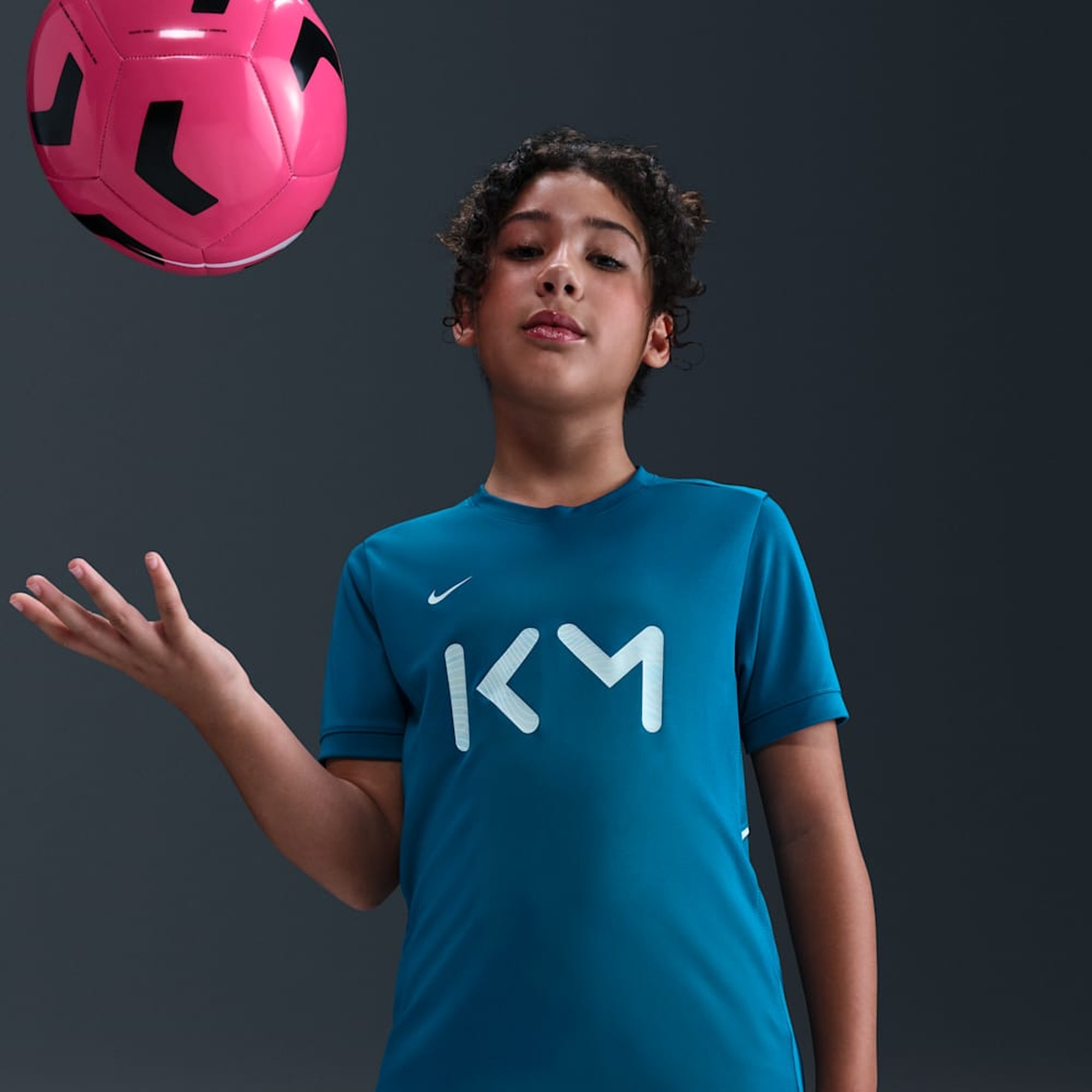Nike Camiseta Kylian Mbappé Academy, VERDE, hi-res