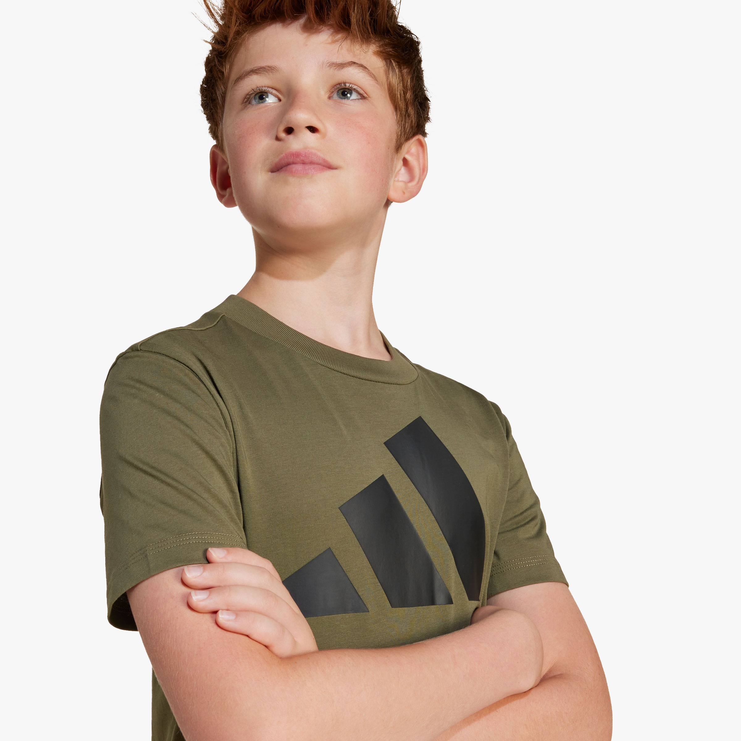 adidas Polera Essentials Adolescentes, VERDE, hi-res