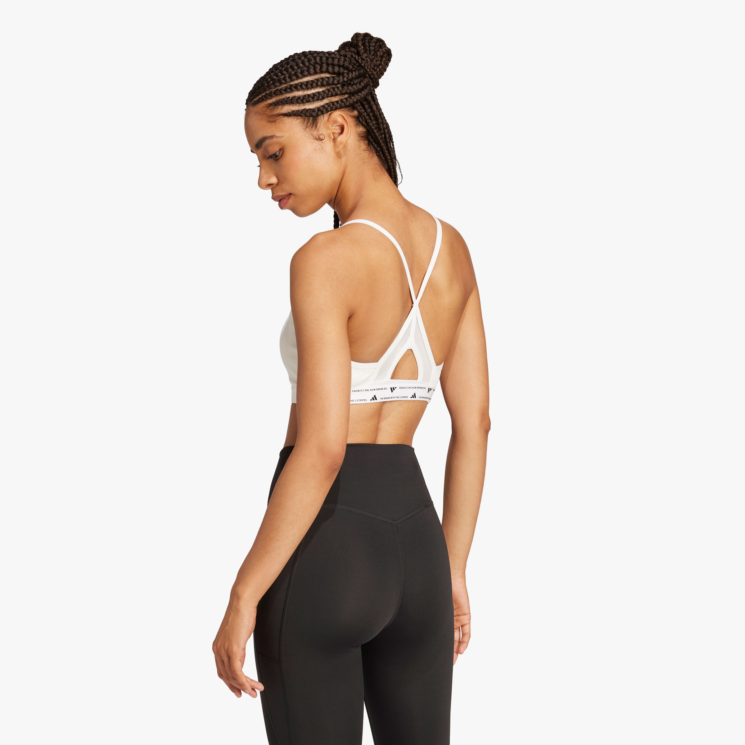 adidas Top Deportivo Aeroreact, BLANCO, hi-res
