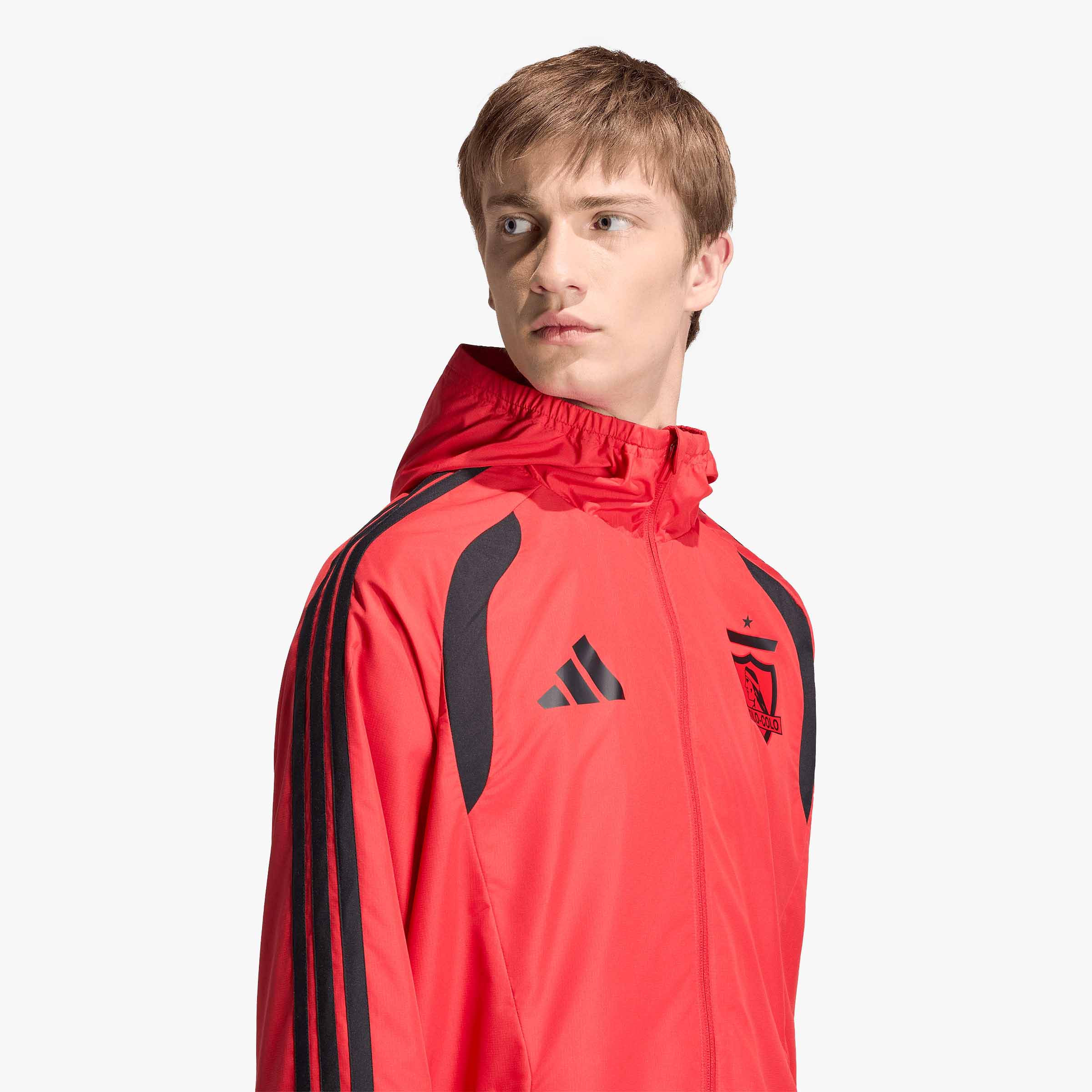 adidas Chaqueta Colo-Colo Tiro26 Competition, ROJO, hi-res