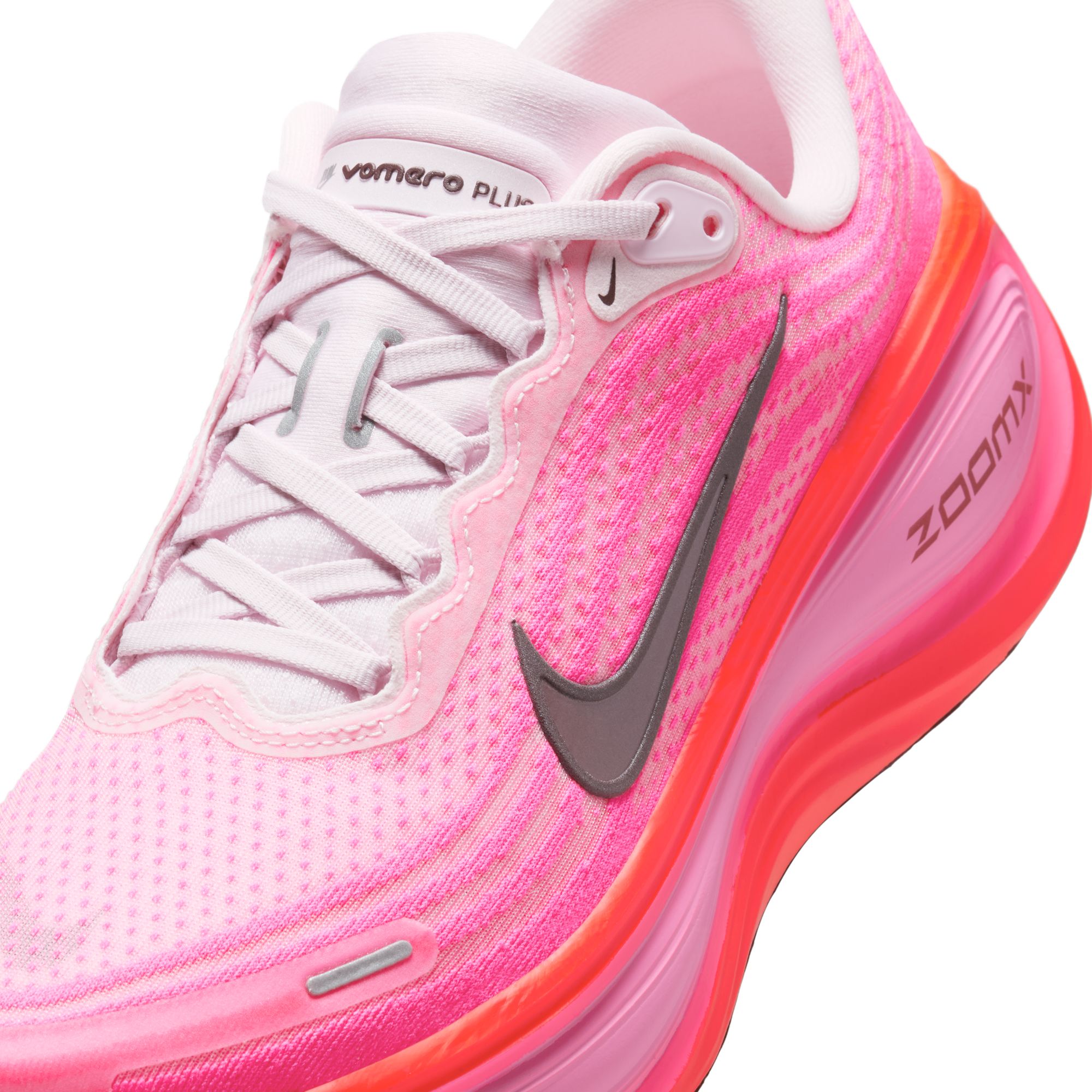 Nike Zapatillas Vomero Plus, ROJO, hi-res
