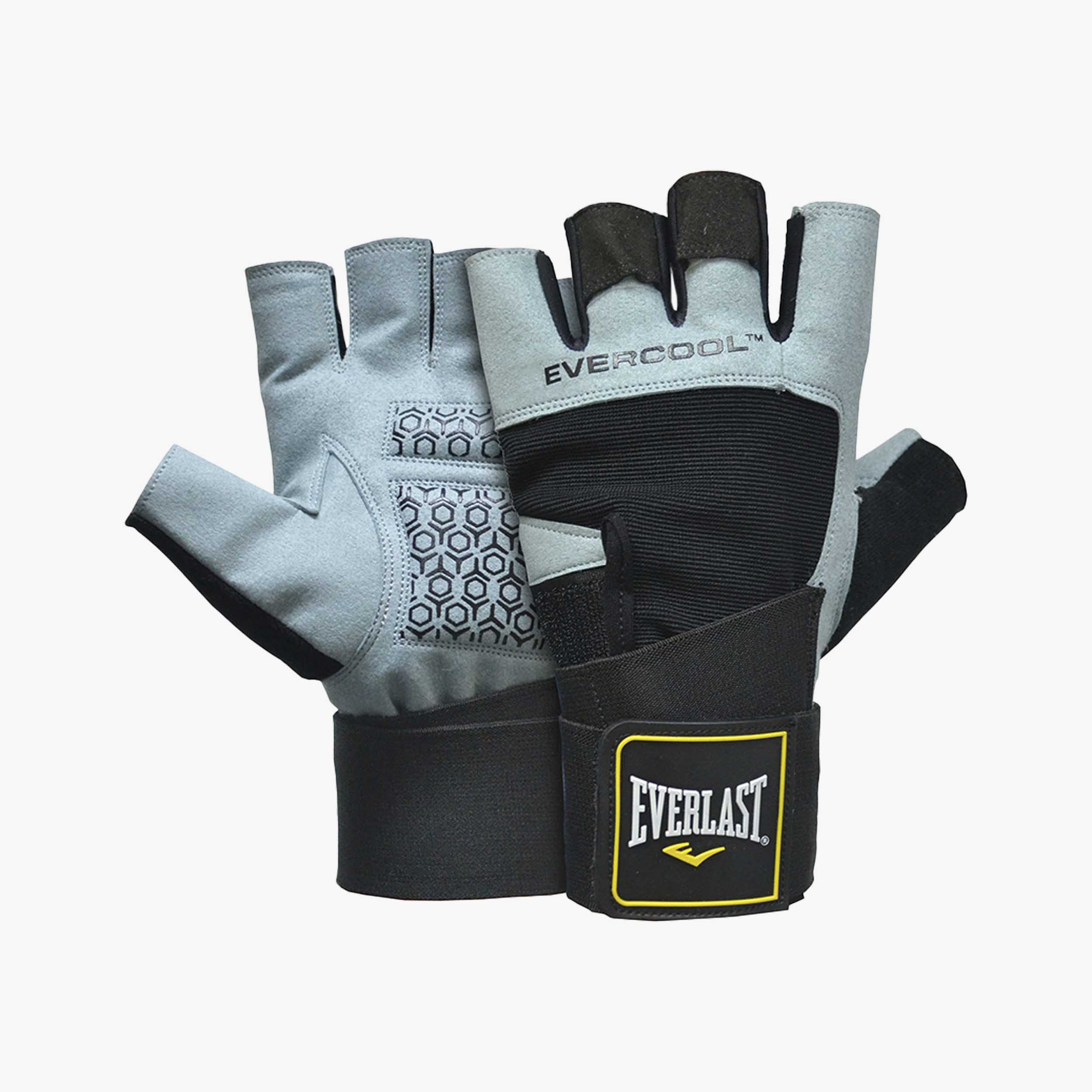 Everlast Guantes Power House II M, GRIS, hi-res