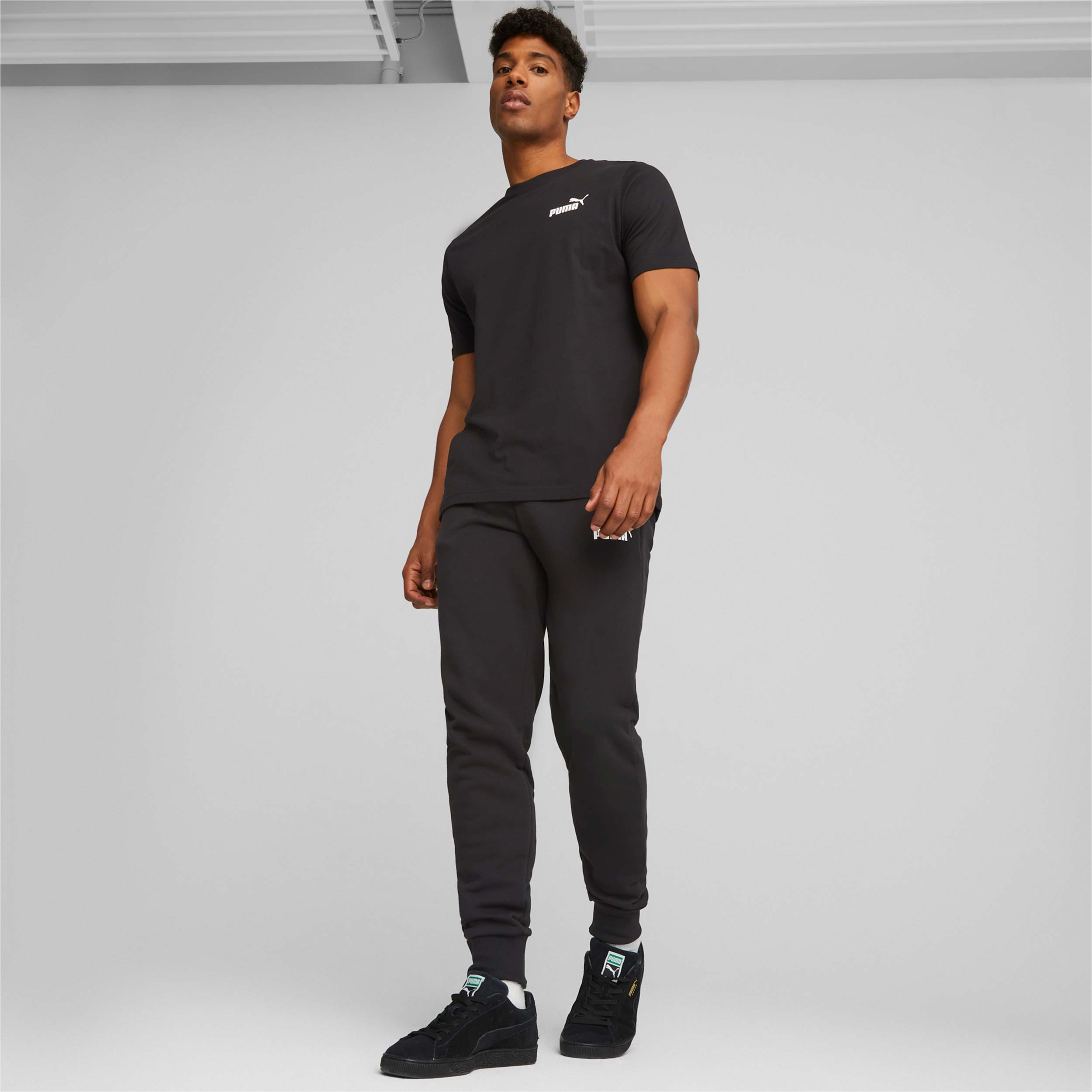 Puma Polera Essentials Small Logo, NEGRO, hi-res