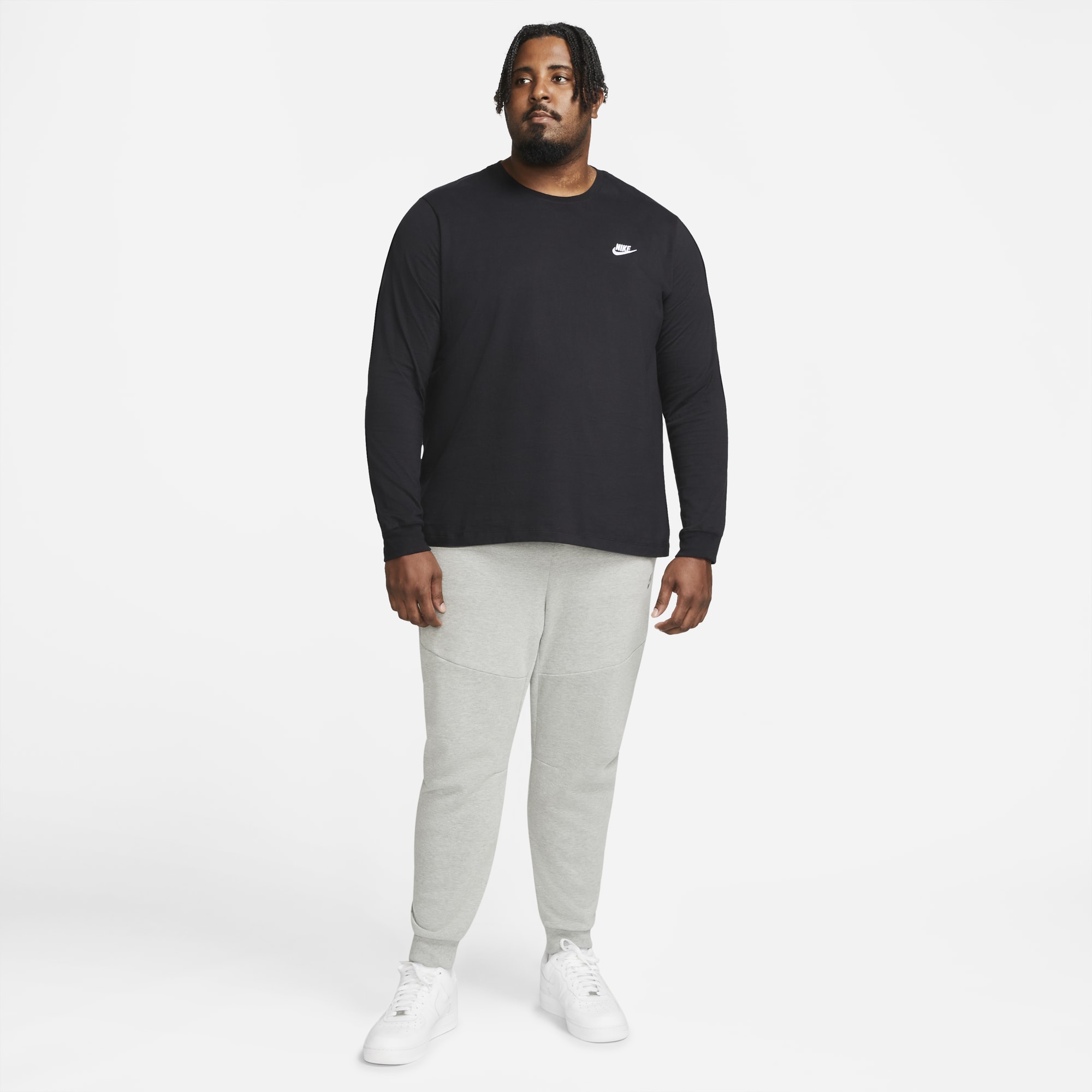 Nike Sportswear Club, NEGRO, hi-res