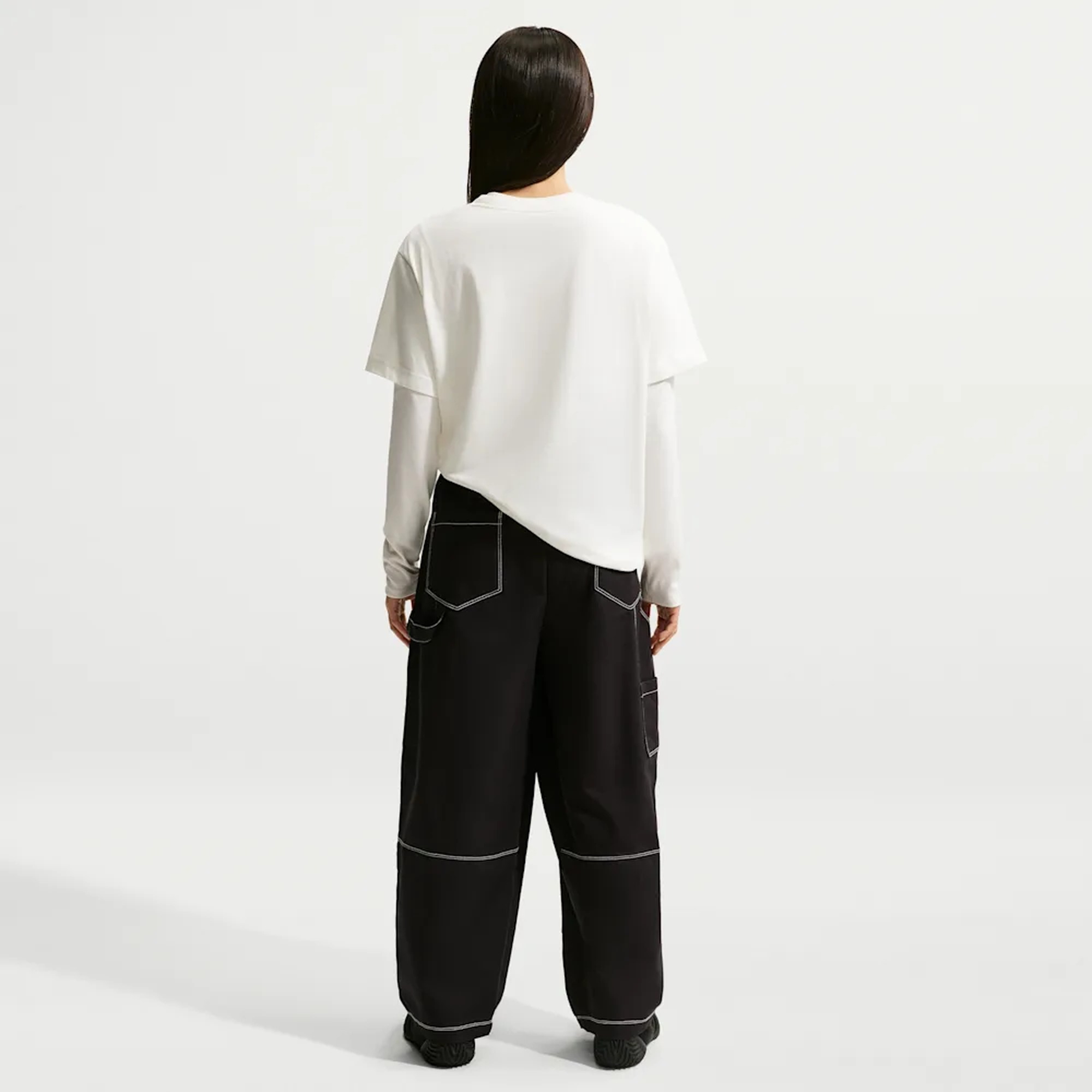 Nike Polera Oversize Sportswear, BLANCO, hi-res