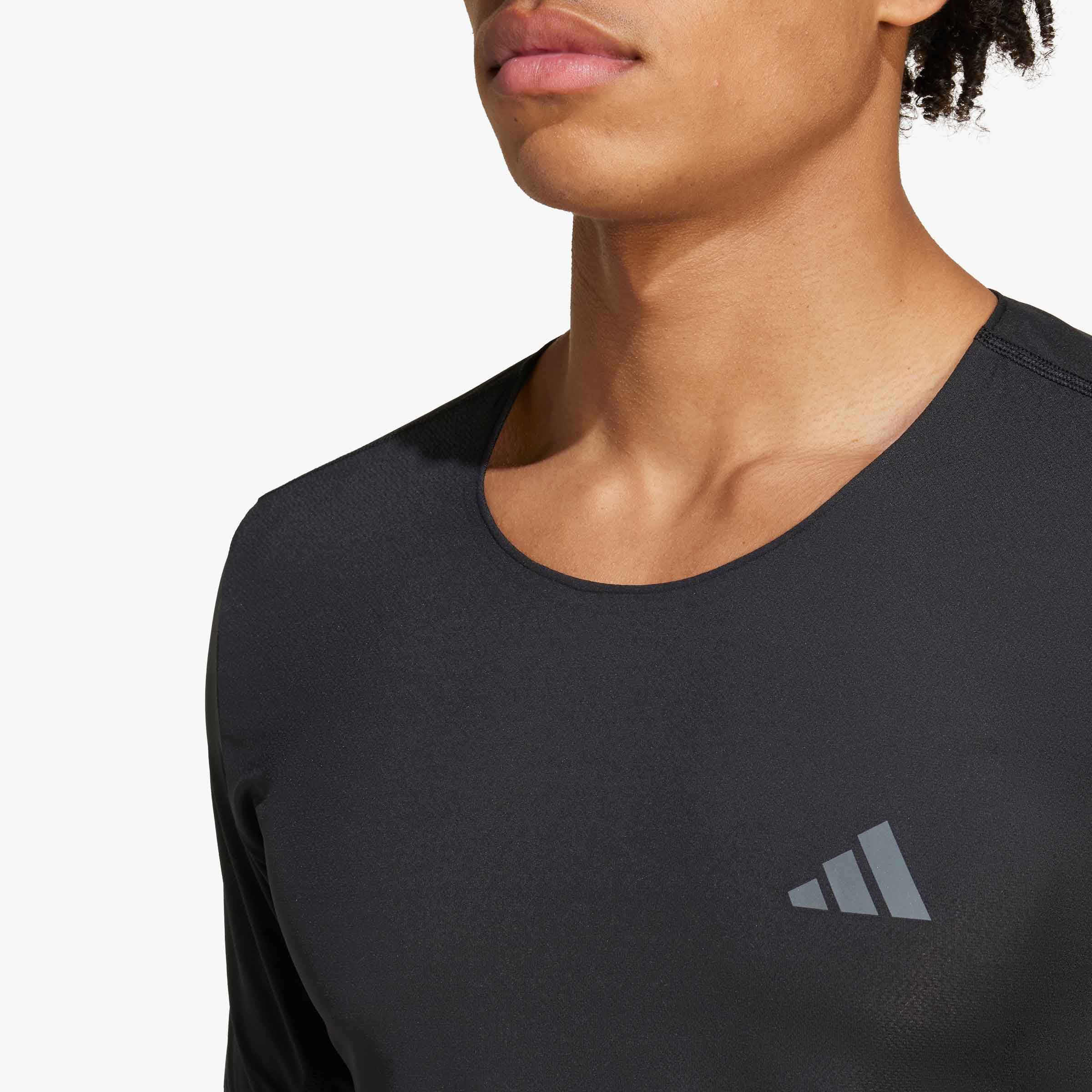 adidas Polera Adizero Running, NEGRO, hi-res