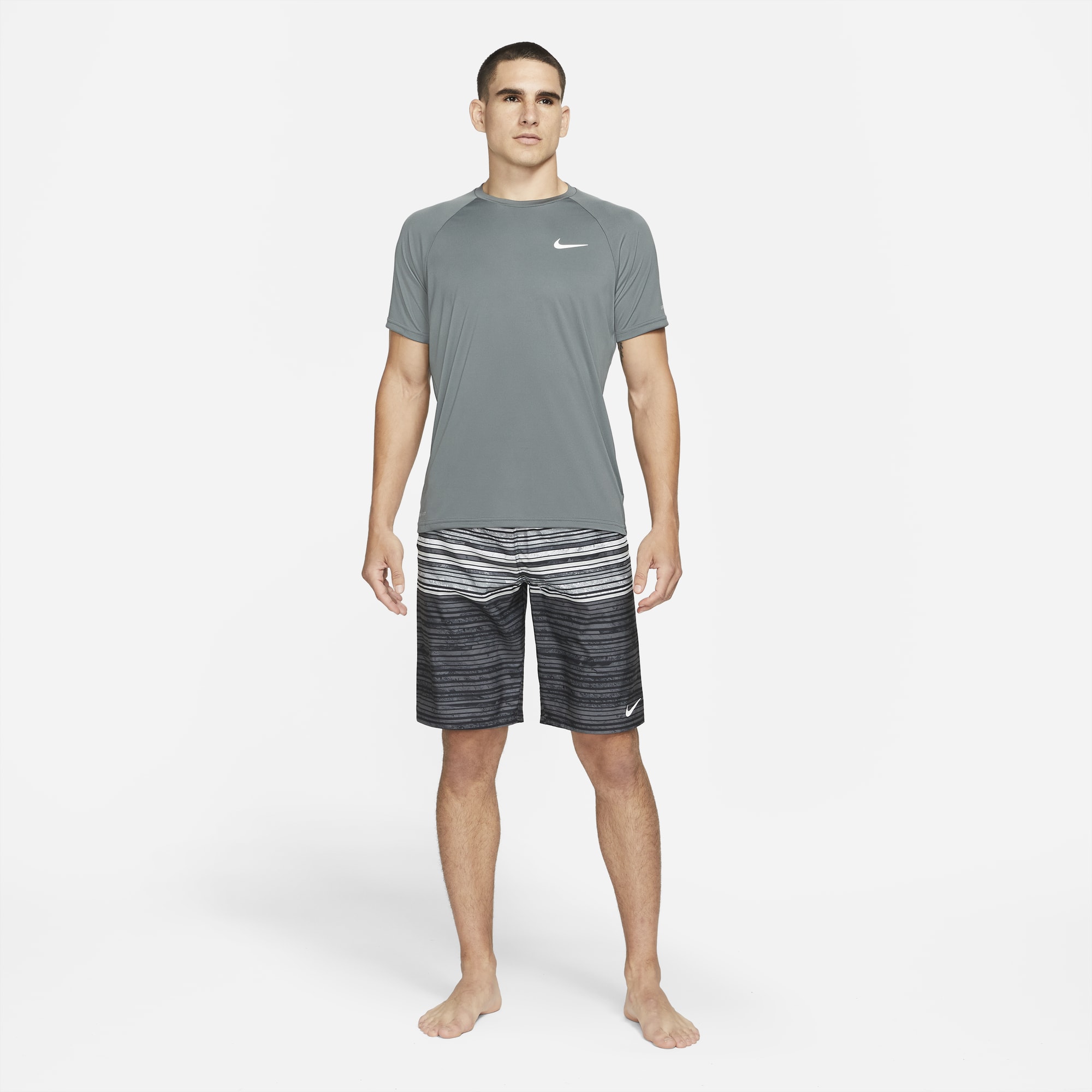 Nike Polera Essential Hydroguard, BLANCO, hi-res