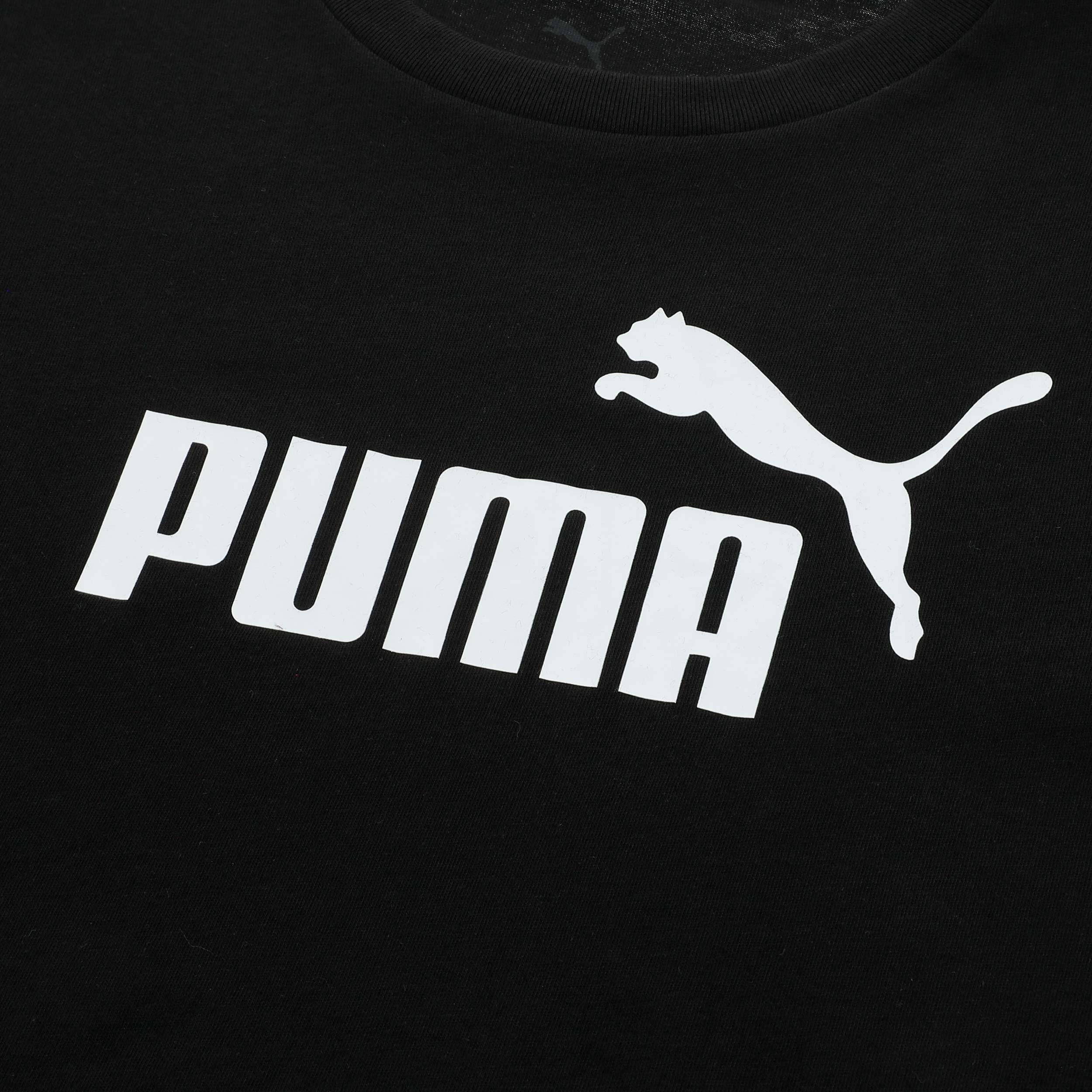 Puma Polera Essentials No. 1 Logo, NEGRO, hi-res