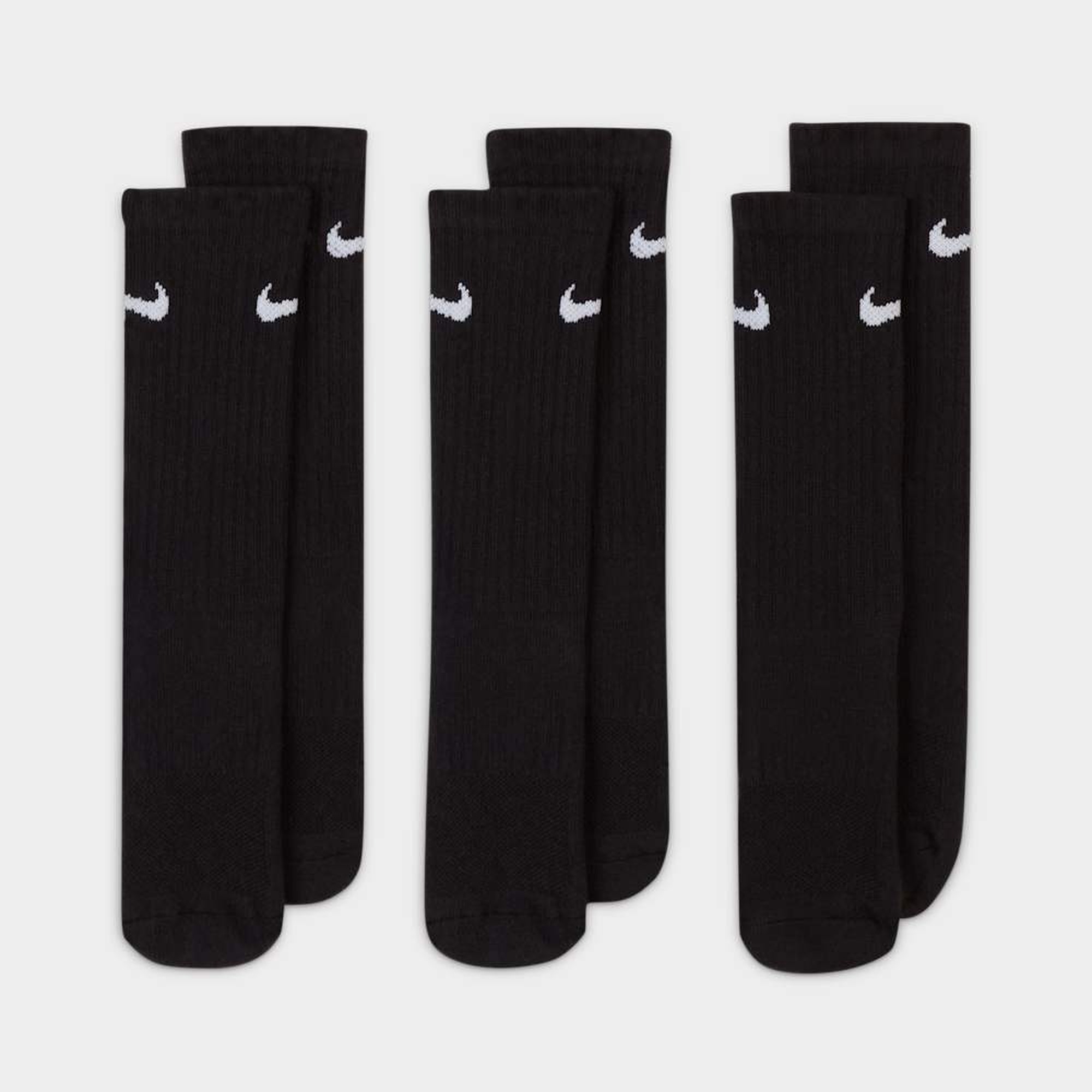 Nike Calcetines Lagos Everyday 3 Pares, NEGRO, hi-res