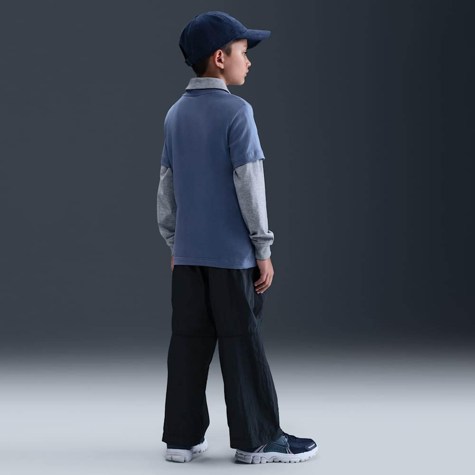 Nike Polera Sportswear, AZUL, hi-res