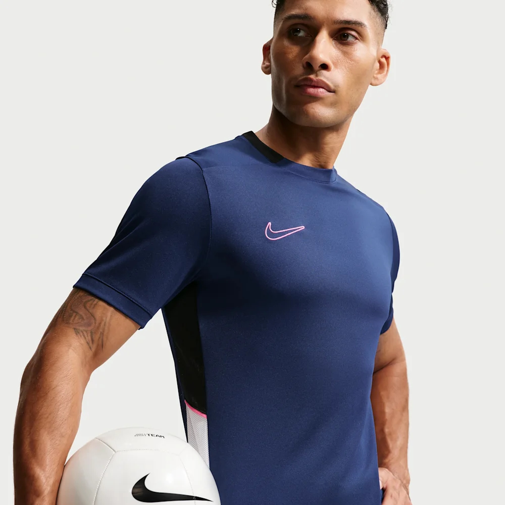 Nike Polera Academy, AZUL, hi-res