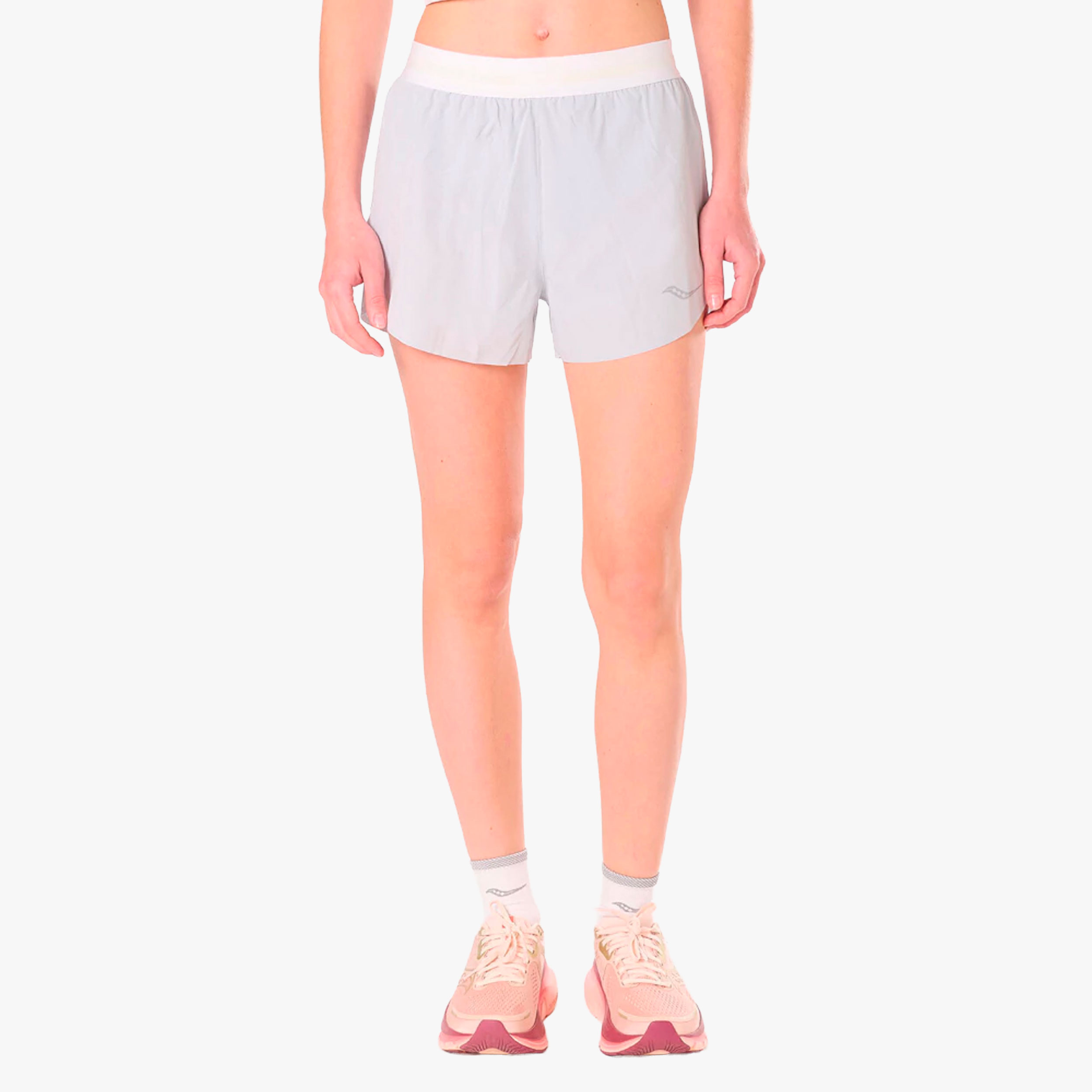 Saucony Shorts Endorphin Split, GRIS, hi-res