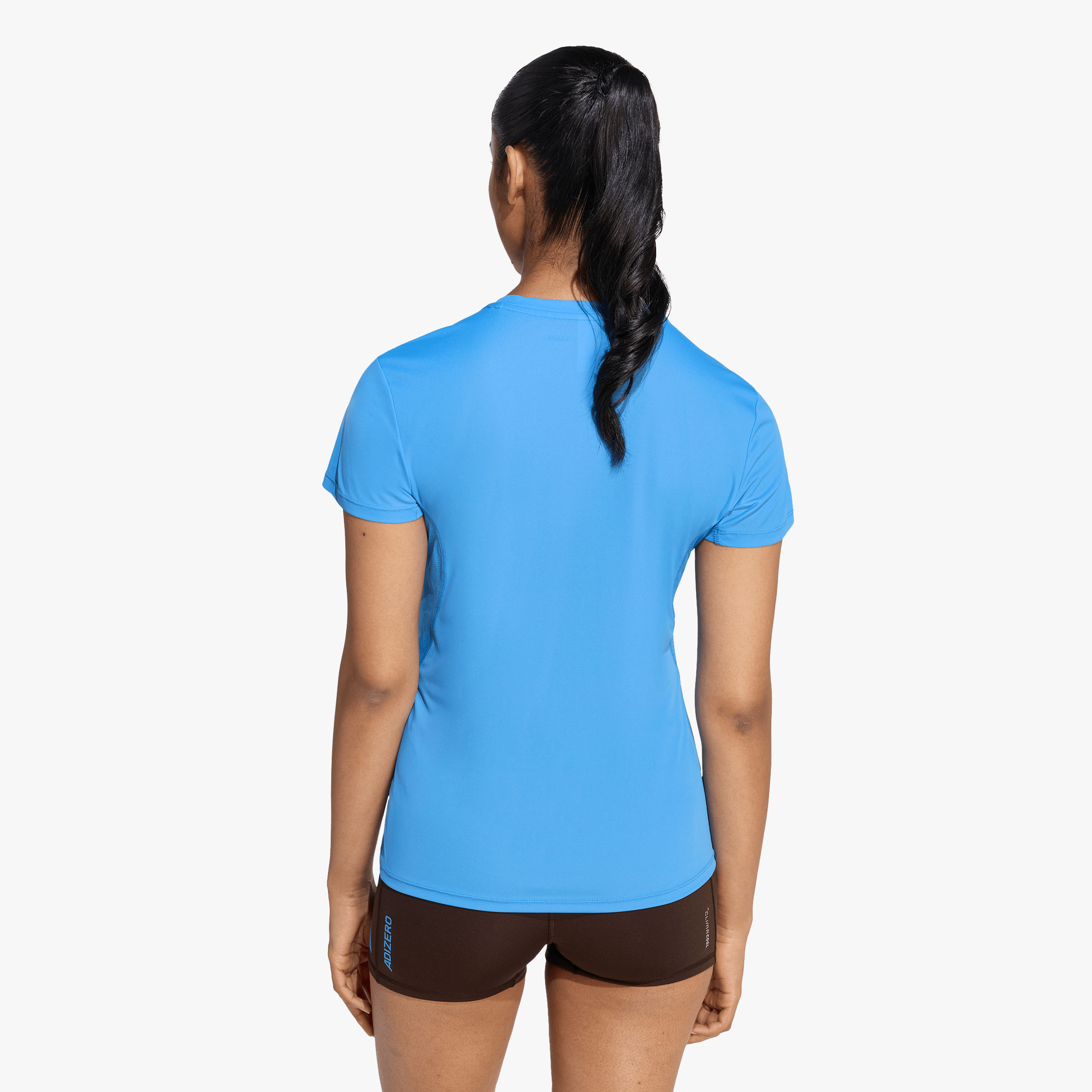 adidas Polera de Running Adizero Essentials, AZUL, hi-res