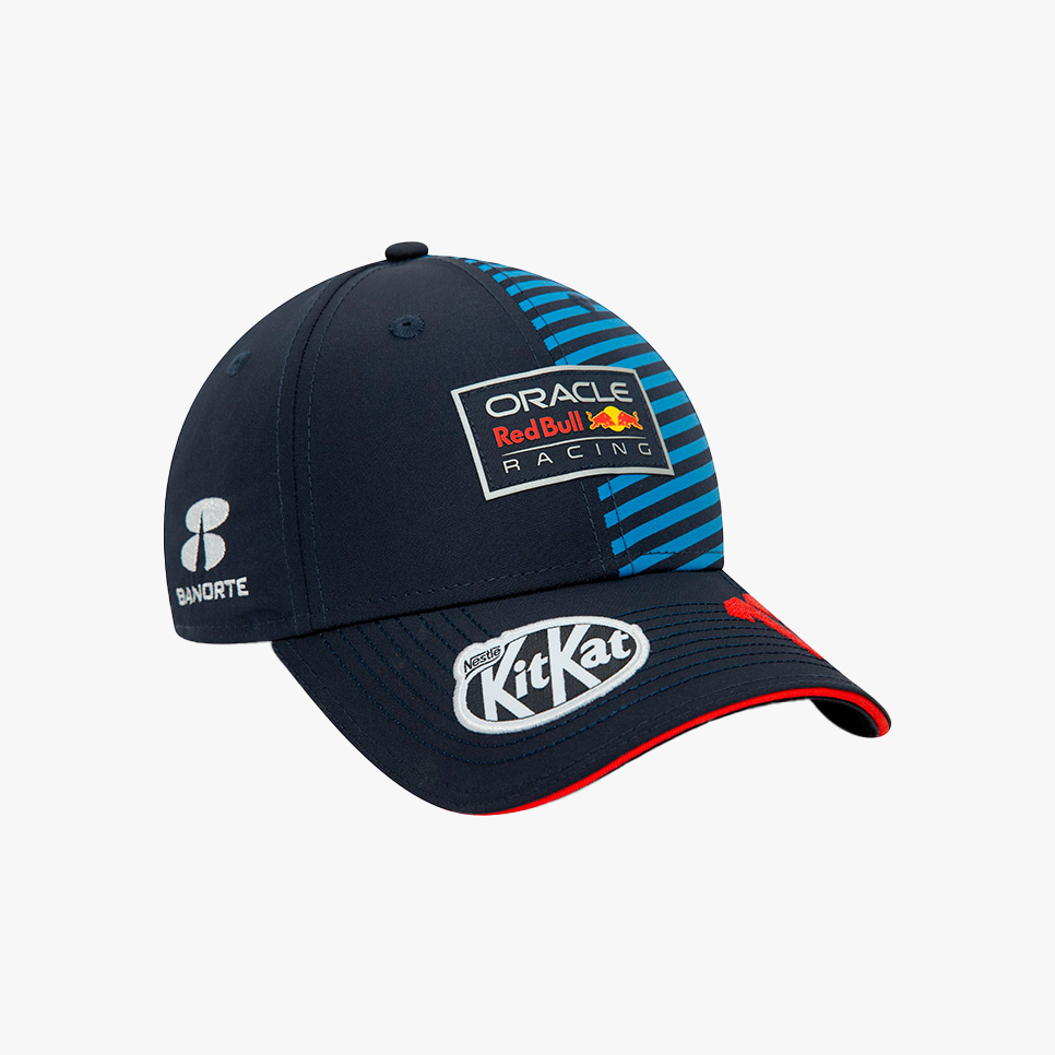 New Era Jockey Red Bull Team & Driver 9Forty, AZUL, hi-res