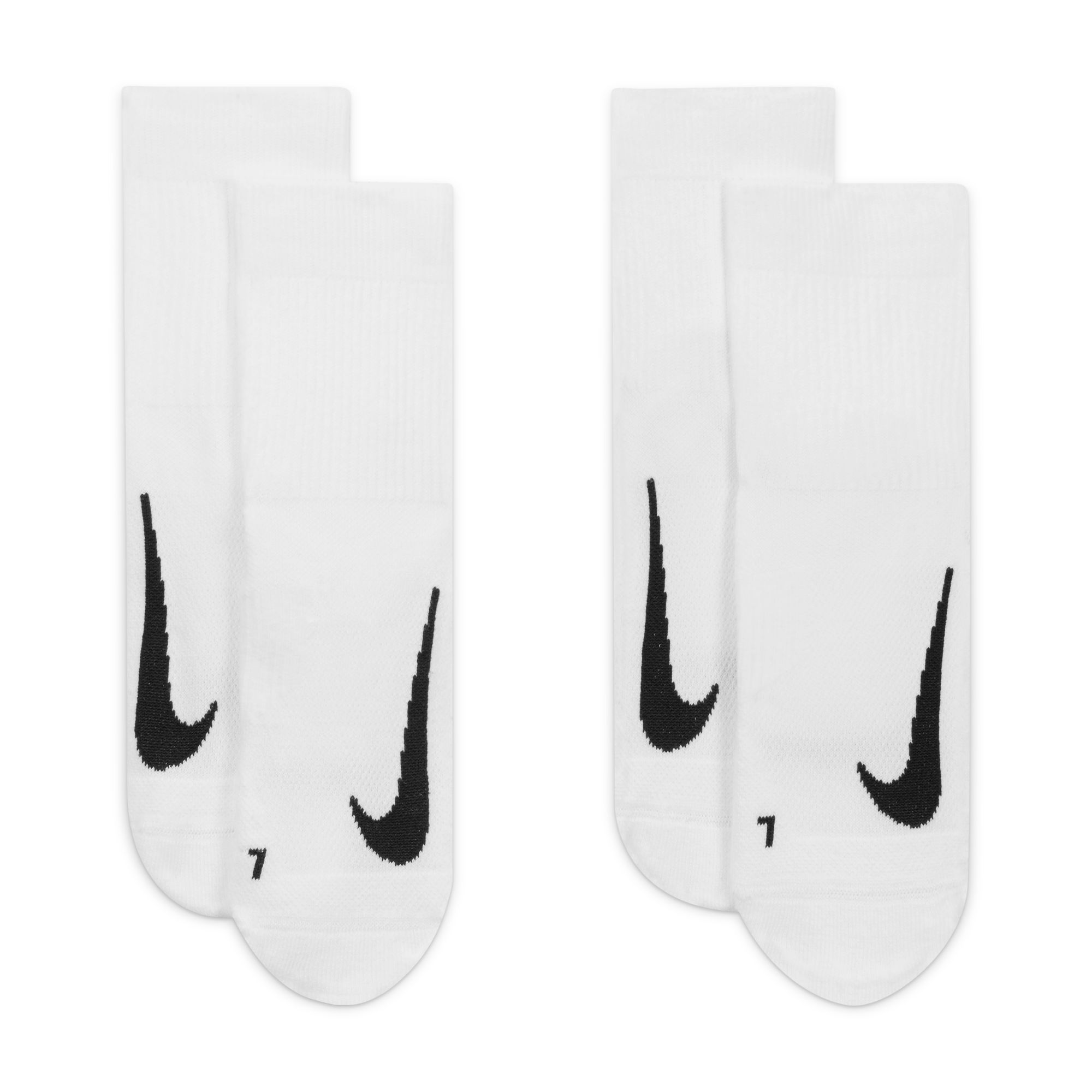 NikeCourt Multiplier Max Tobilleras 2 Pares, BLANCO, hi-res