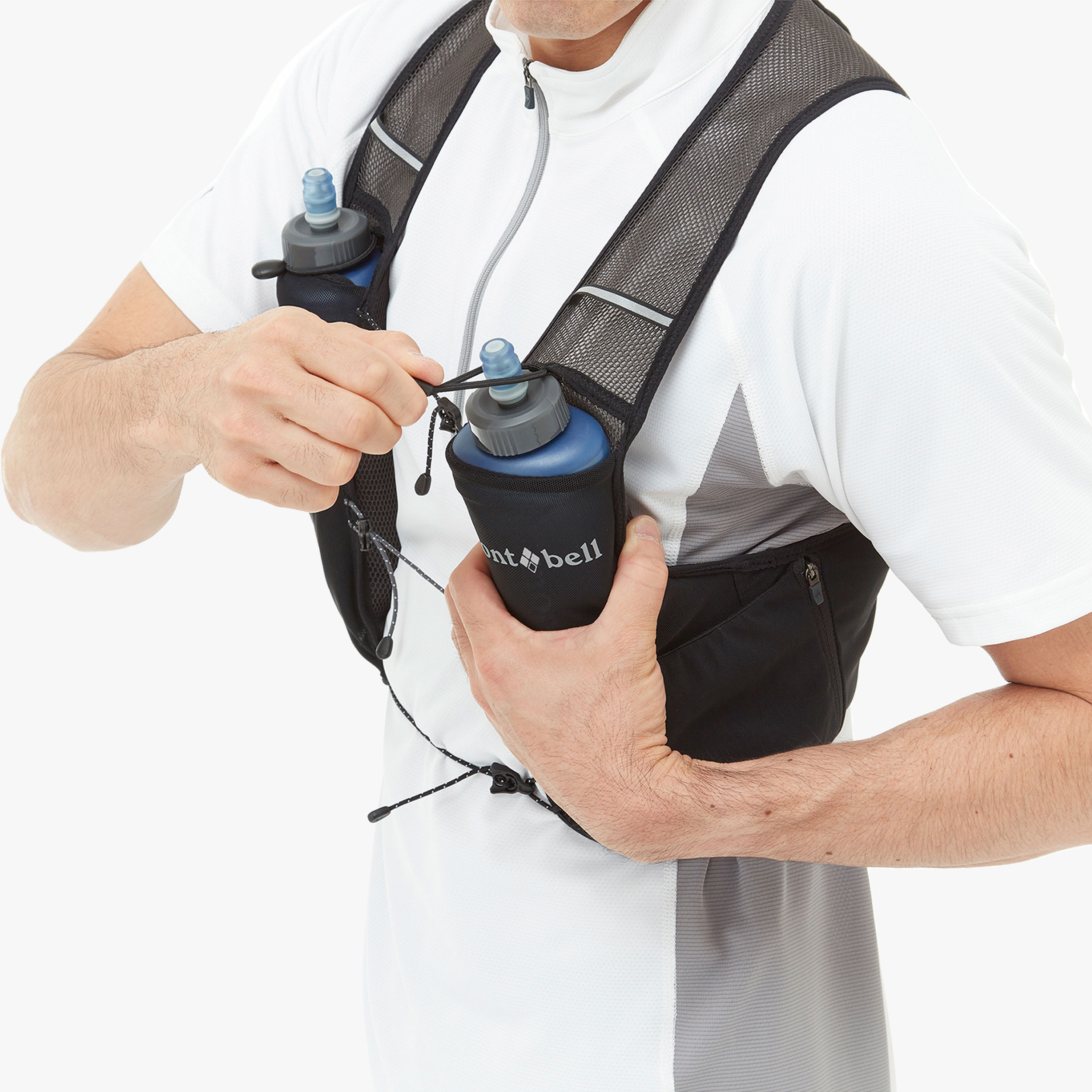 Mont-Bell Chaqueta Running, NEGRO, hi-res