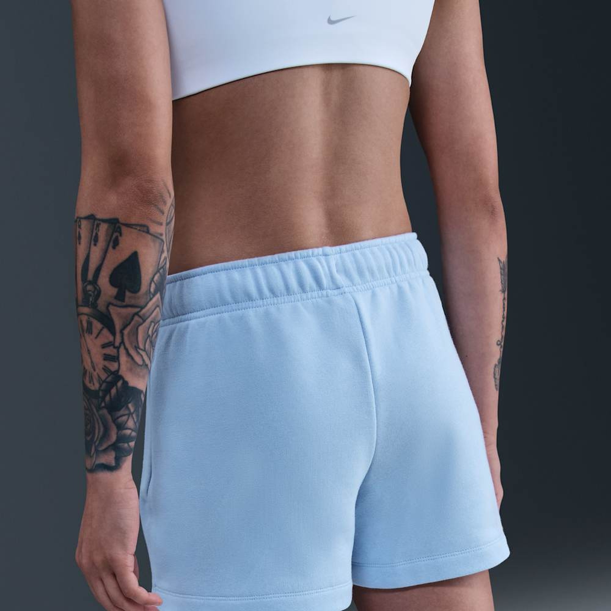 Nike Shorts Sportswear Club Fleece, AZUL, hi-res