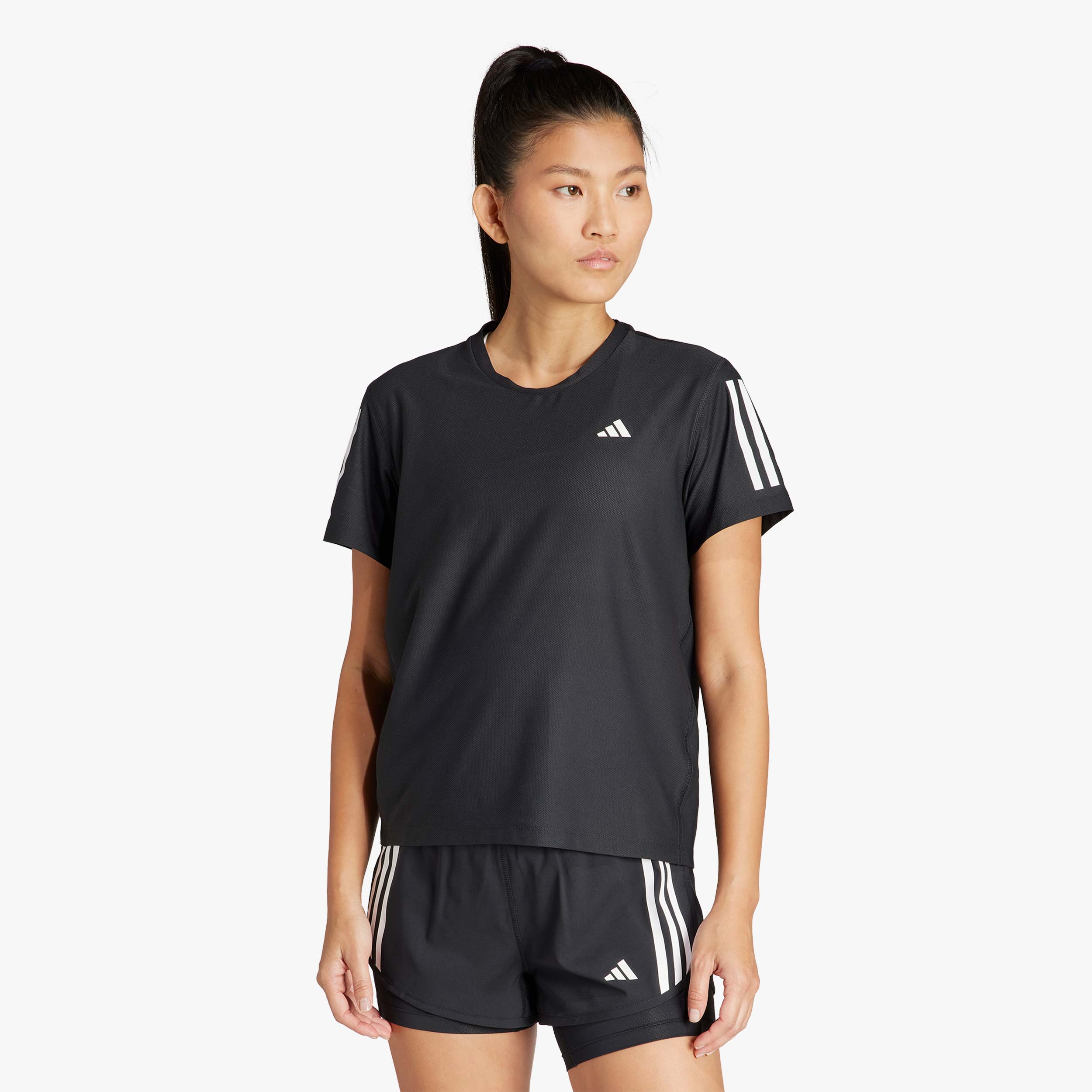 adidas Polera Own The Run, NEGRO, hi-res