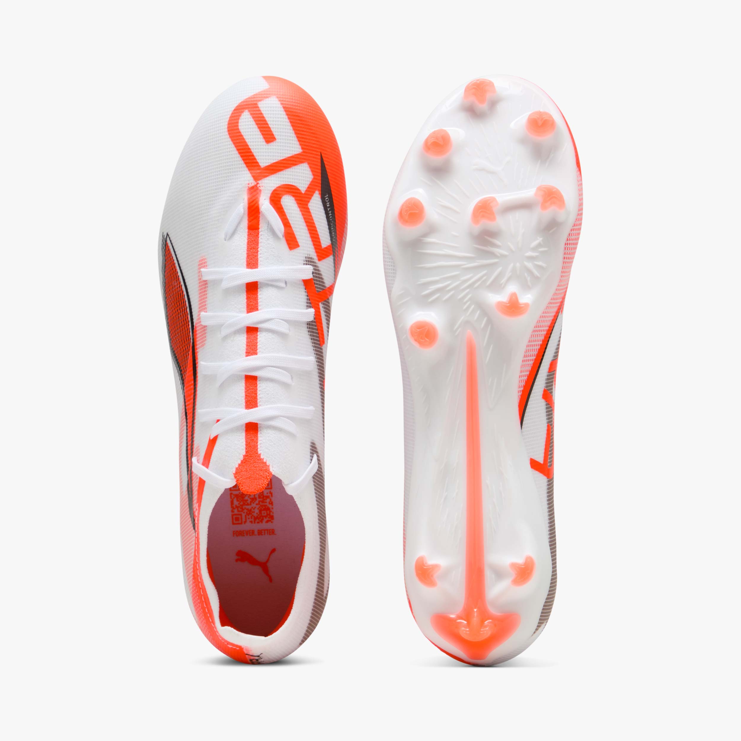 Puma Zapatillas Ultra 5 Match Fg/Ag, BLANCO, hi-res