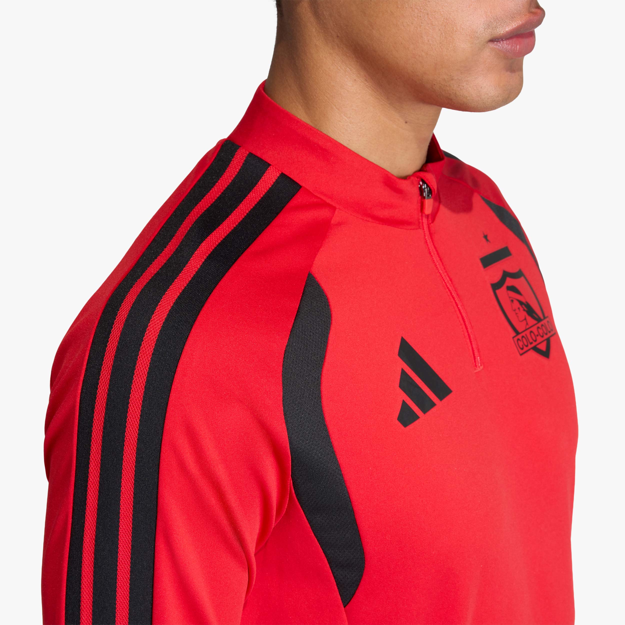 adidas Poler&oacute;n Colo-Colo Entrenamiento Tiro 26, ROJO, hi-res