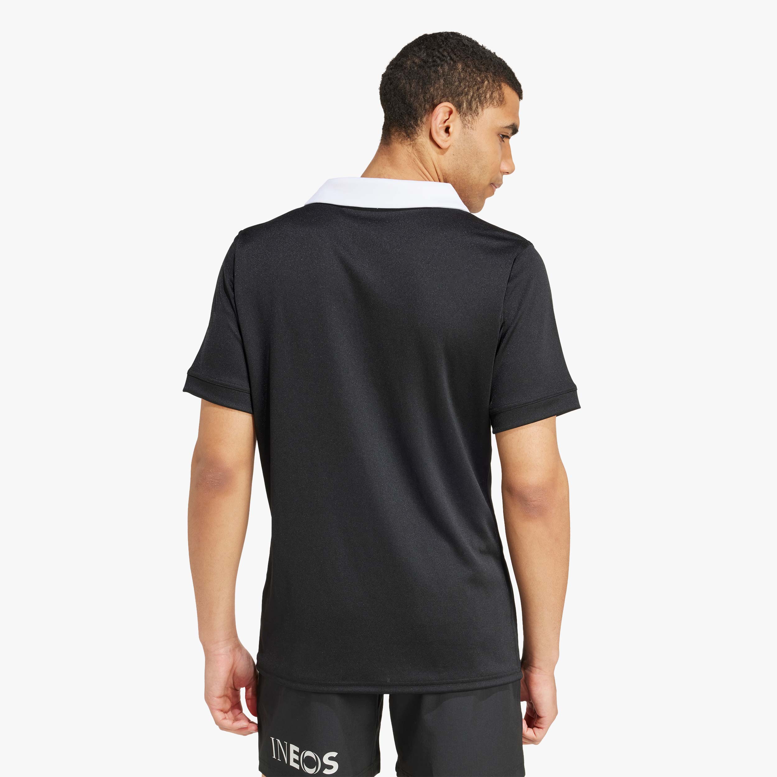 adidas Polera manga corta All Blacks Rugby AEROREADY, NEGRO, hi-res