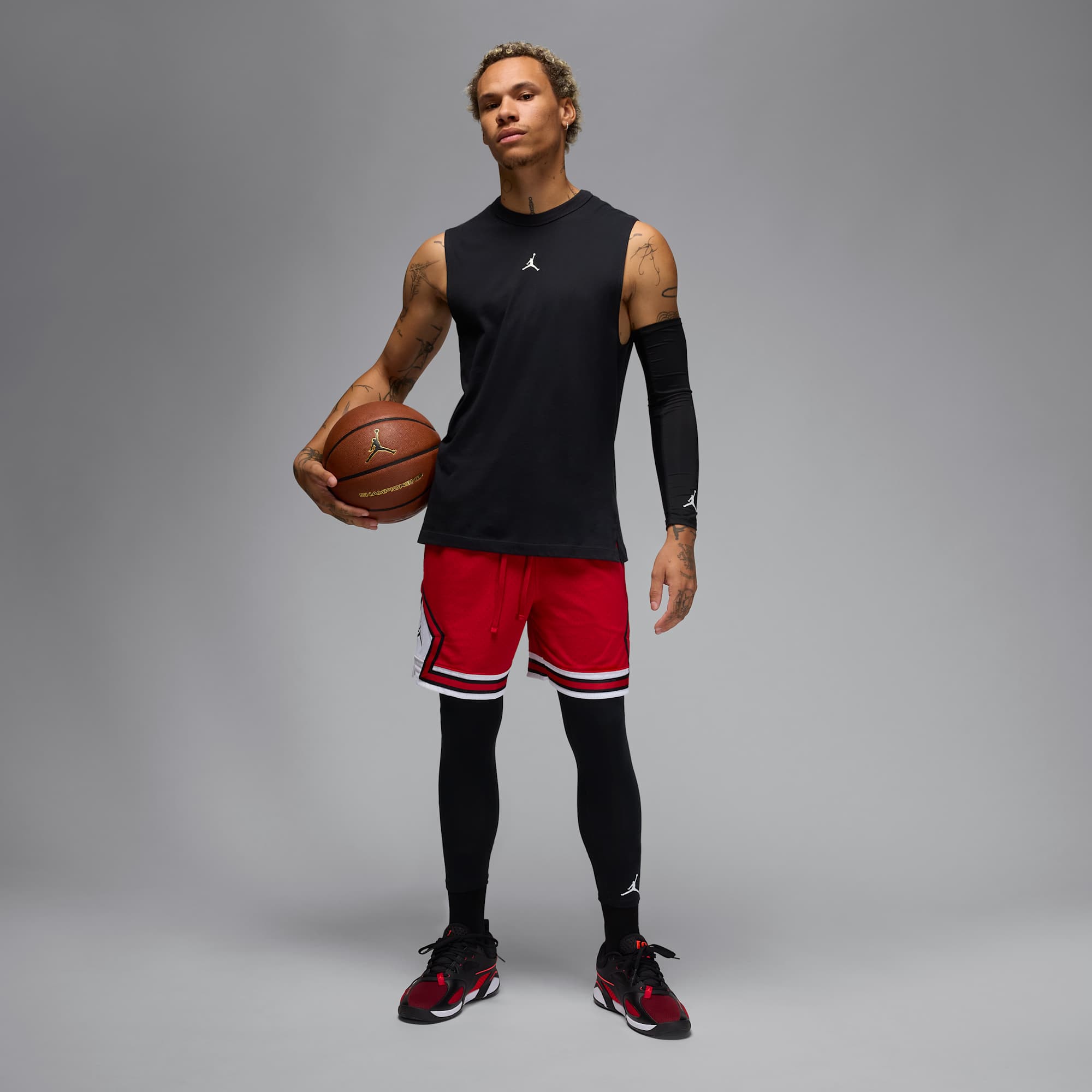 Jordan Shorts Sport, ROJO, hi-res
