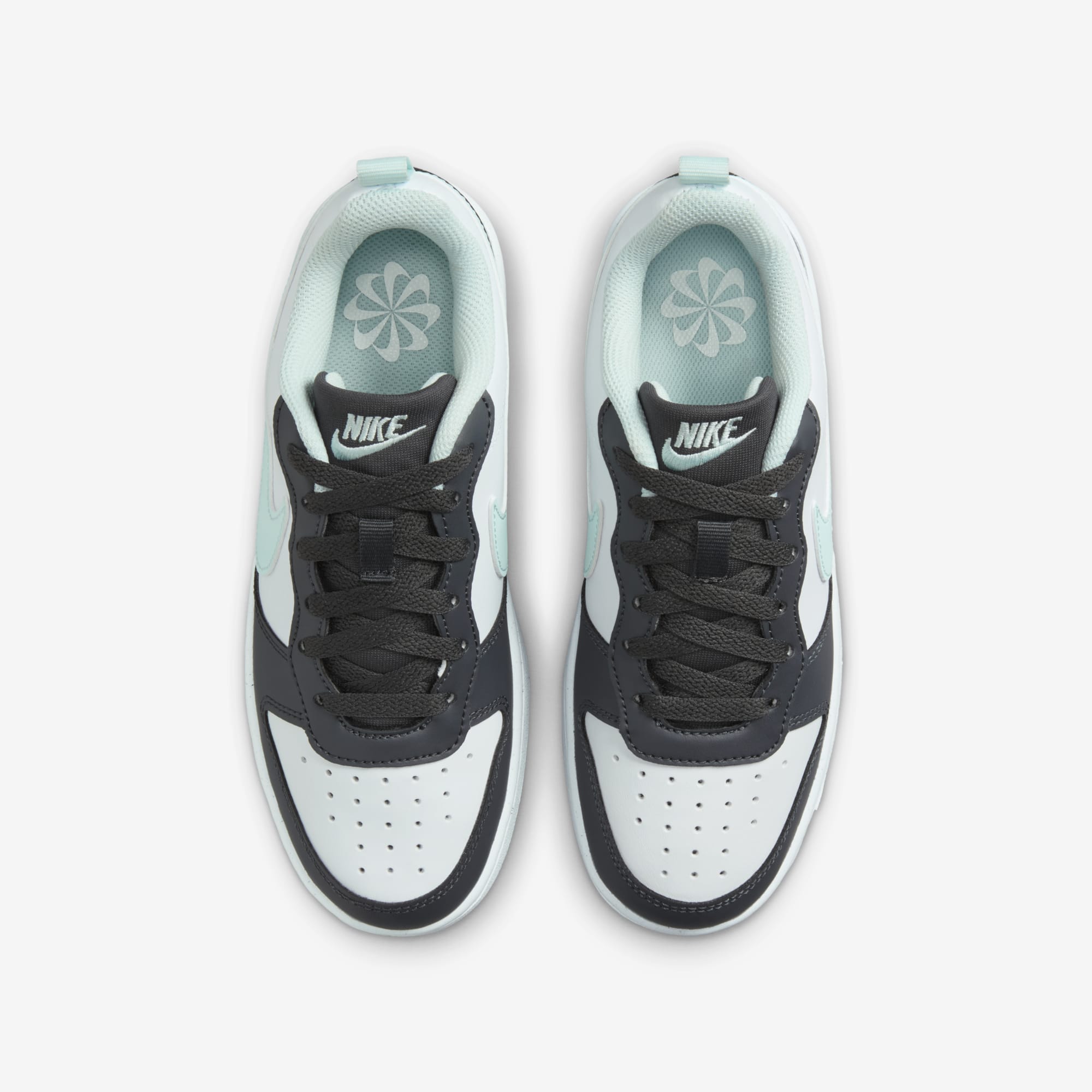 Nike Court Borough Low Recraft, NEGRO, hi-res
