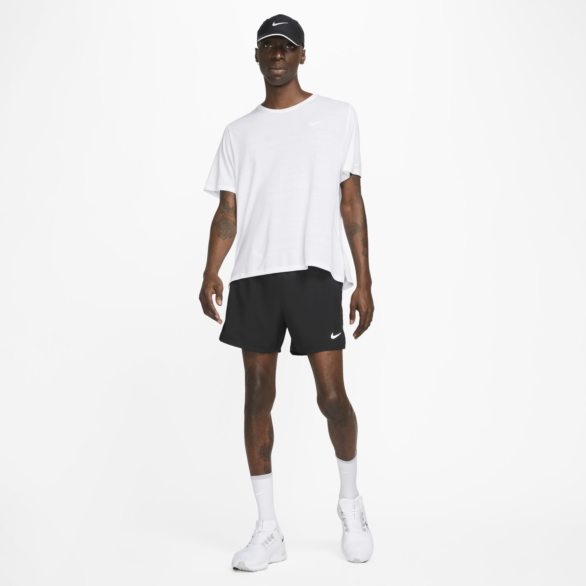 Nike Shorts Challenger, NEGRO, hi-res