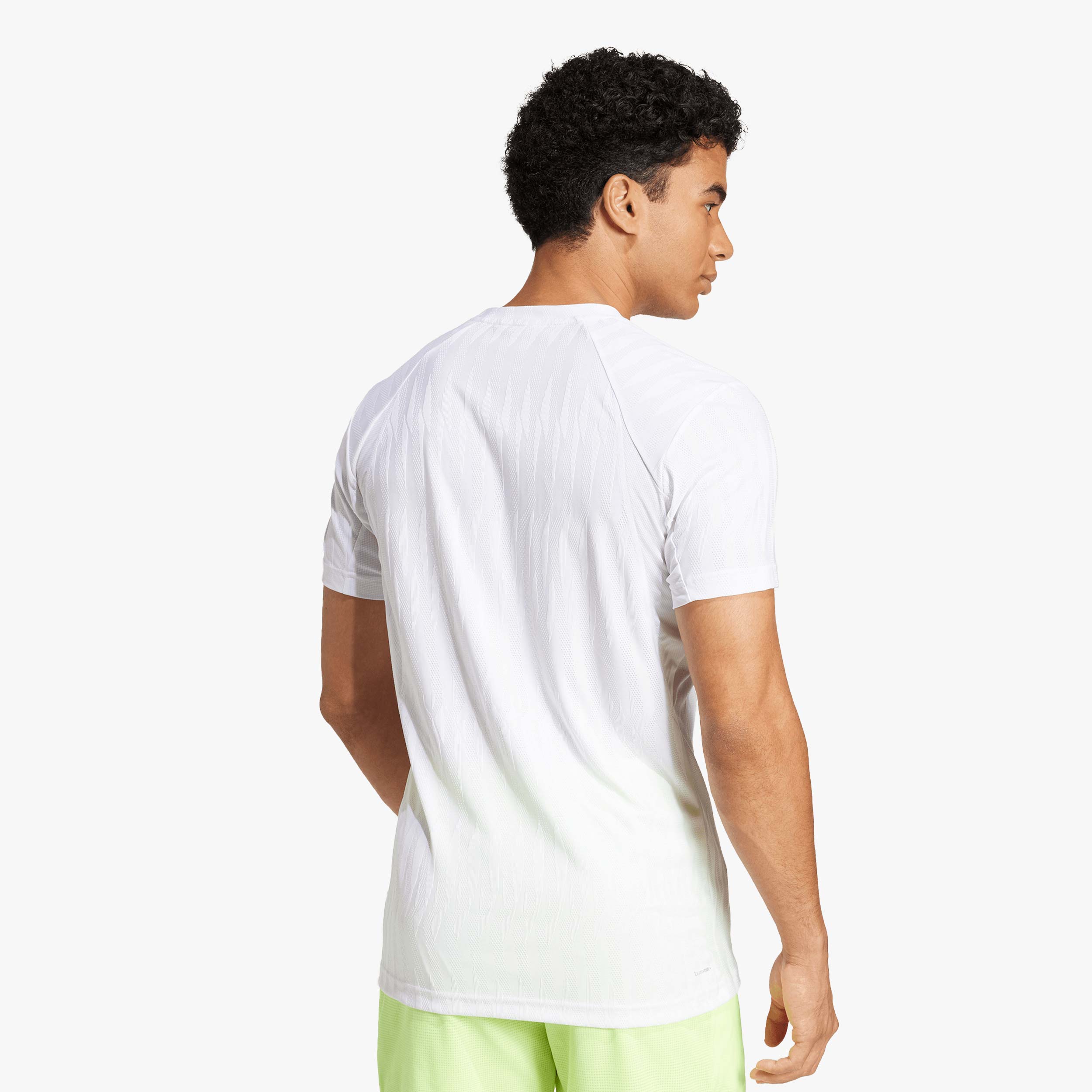 adidas Polera de tenis FreeLift Pro Climacool+, BLANCO, hi-res