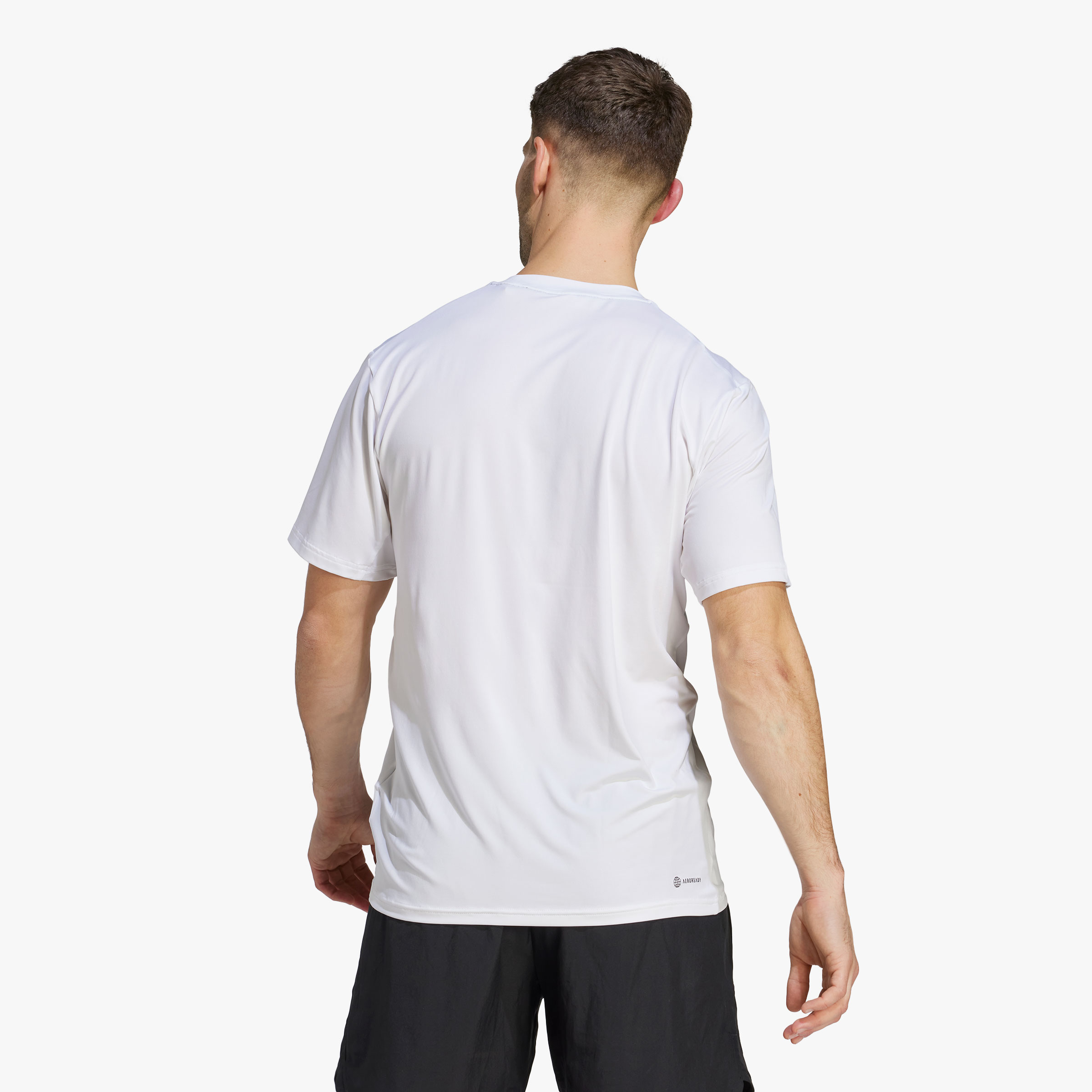 adidas Polera Train Essentials Stretch Training, BLANCO, hi-res