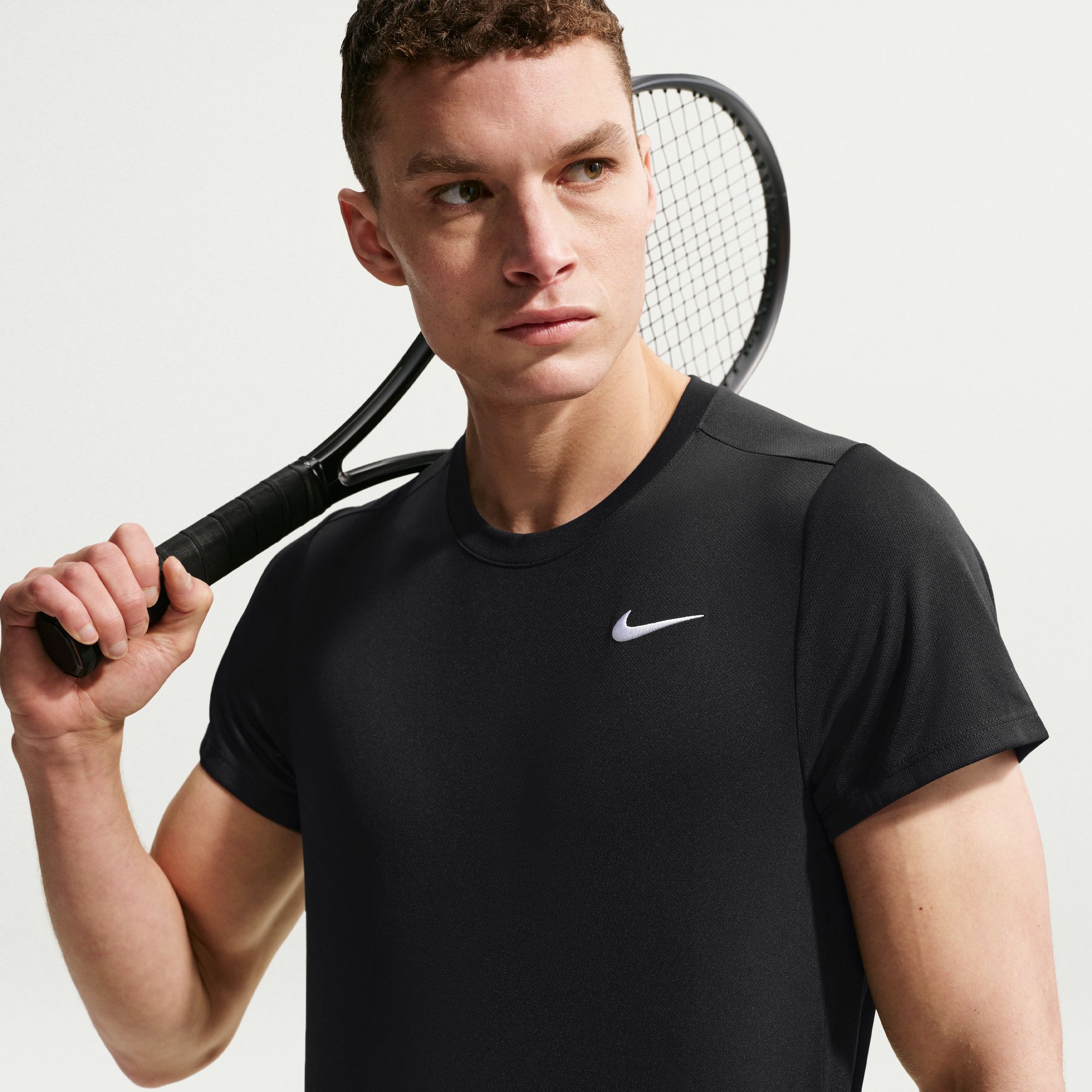 NikeCourt Polera de tenis Victory, NEGRO, hi-res