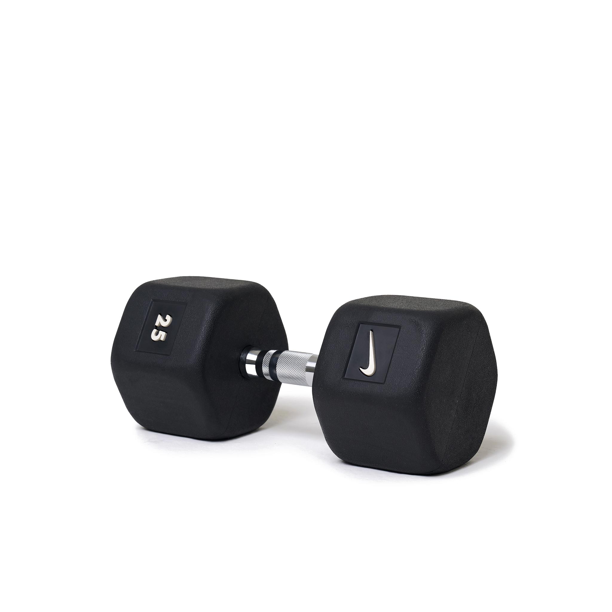 Nike Mancuerna Hexagonal 25 Kg, NEGRO, hi-res