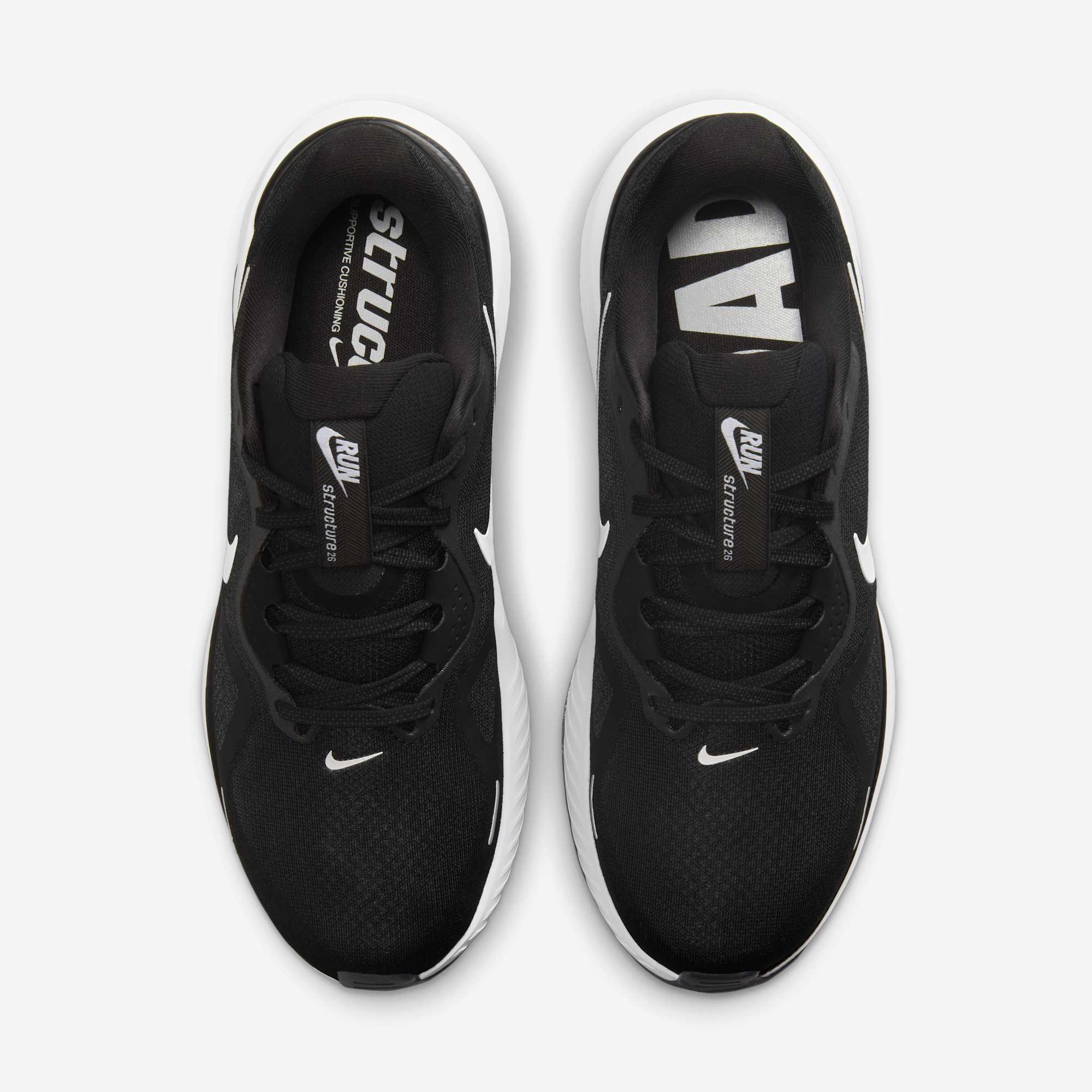 Nike Zapatillas Structure 26, NEGRO, hi-res