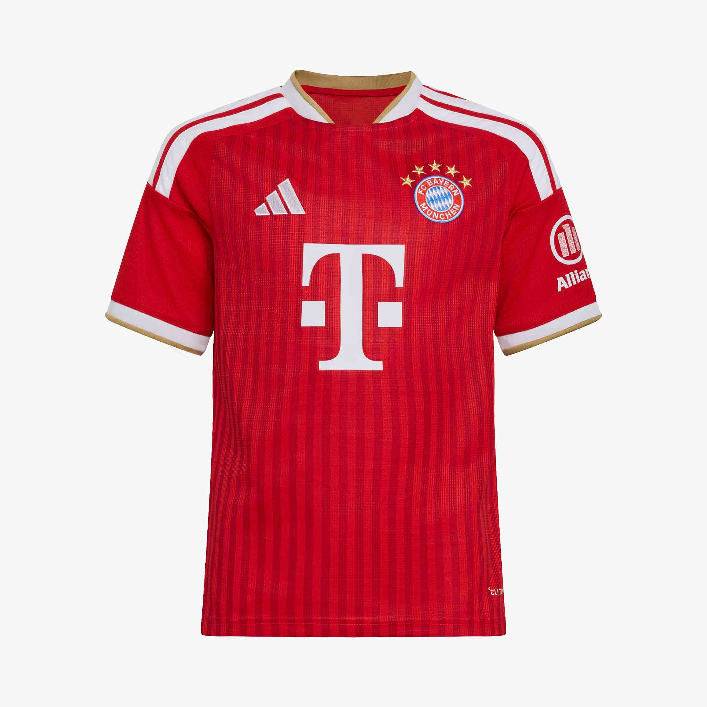 adidas Camiseta FC Bayern Local 26/27 Ni&ntilde;os, ROJO, hi-res