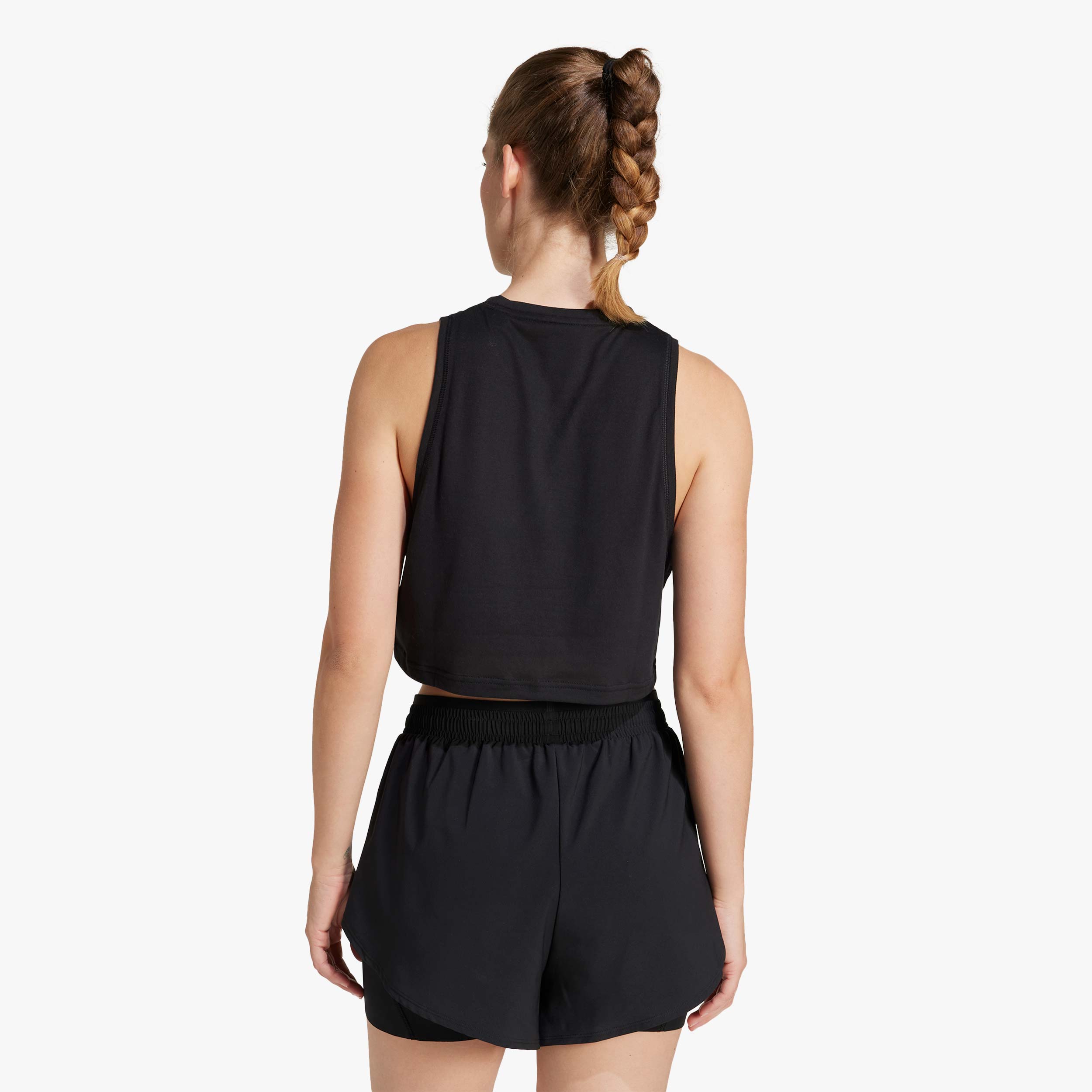 adidas Camiseta Train Essentials Boxy Workout, NEGRO, hi-res